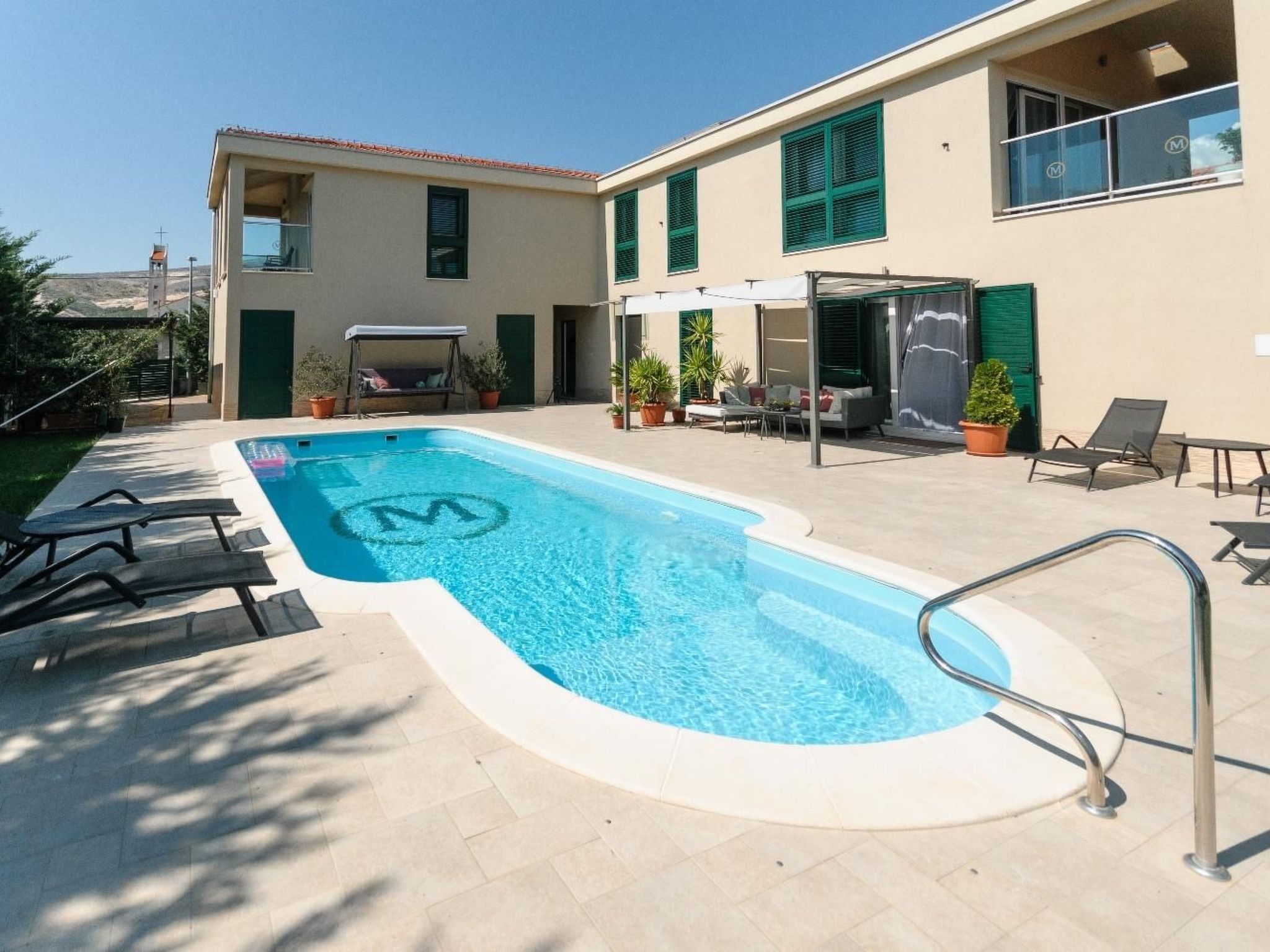 Villa Marta Trogir für 10 Personen in Plano-Drinnen