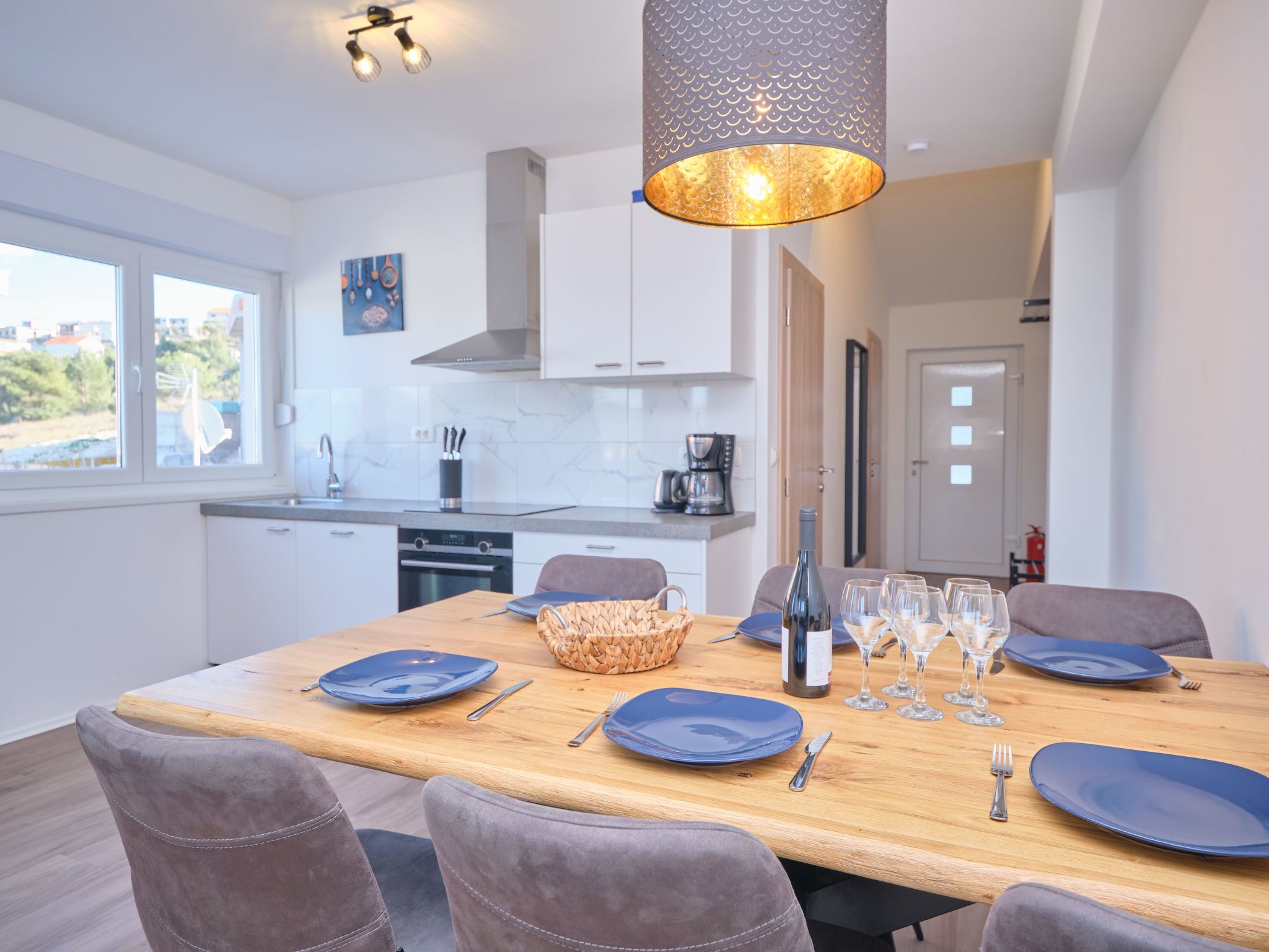 Für 4 Personen ca. 65 m² in Mastrinka, Adriaküste Kroatien (Kroatische Ins-Drinnen