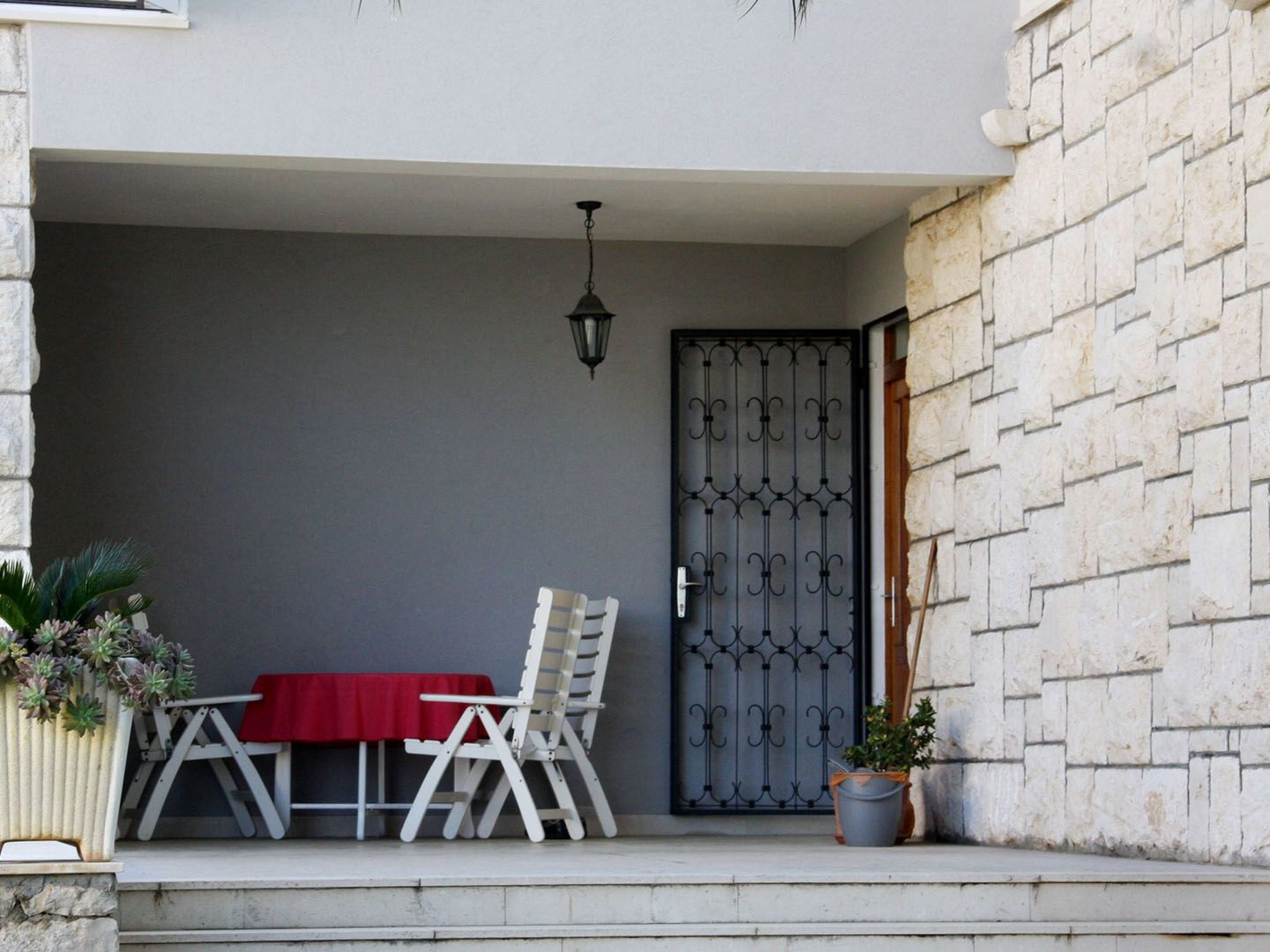 Villa mit Blick auf das Wasser