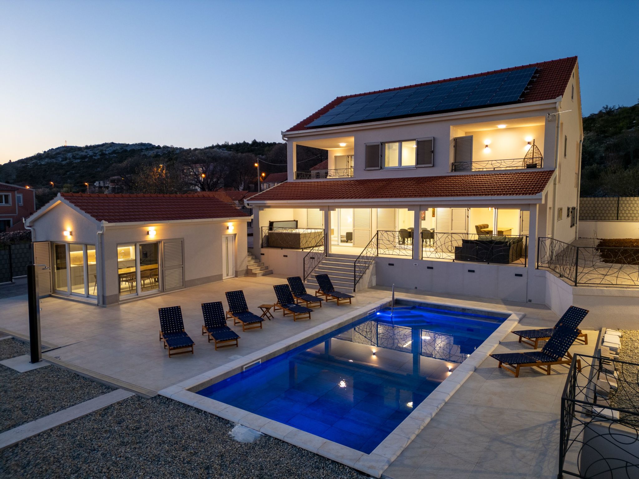 Cottage "Lazy Day Oasis" mit Whirlpool-Drinnen