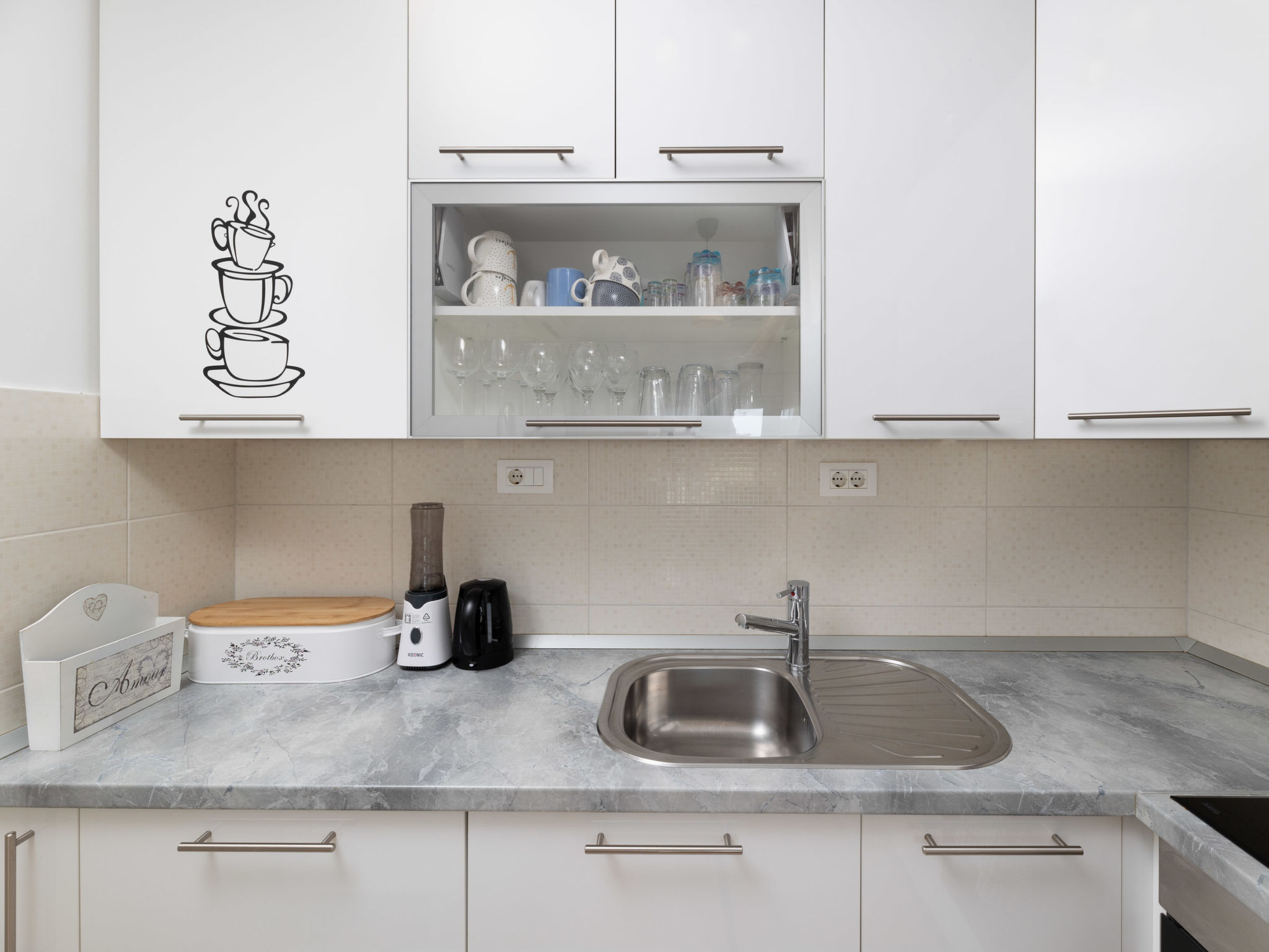 Sole - Modern appartement aan zee met zwembad, 1 km van strand Trogir - foto 13