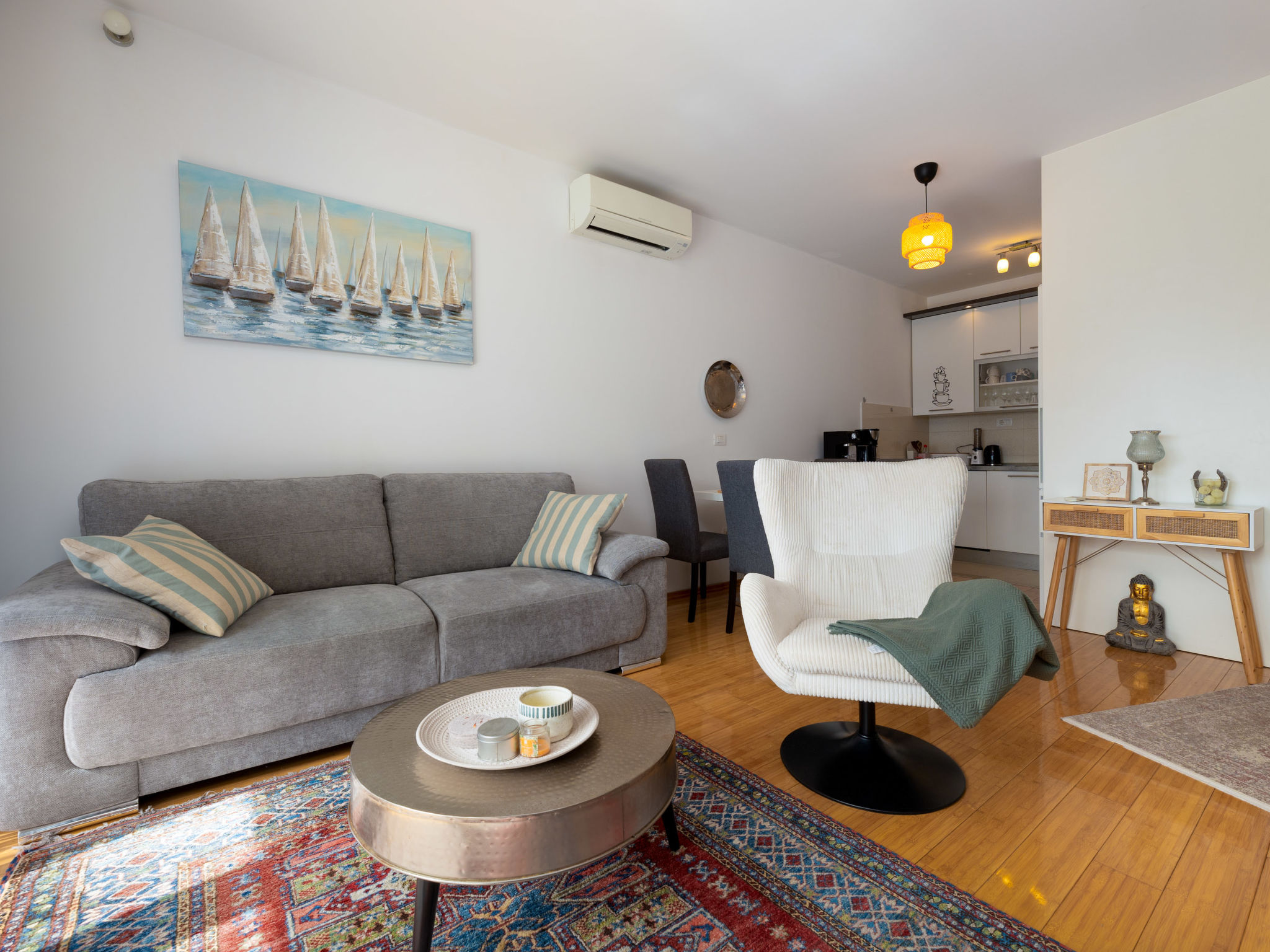 Sole - Modern appartement aan zee met zwembad, 1 km van strand Trogir - foto 8