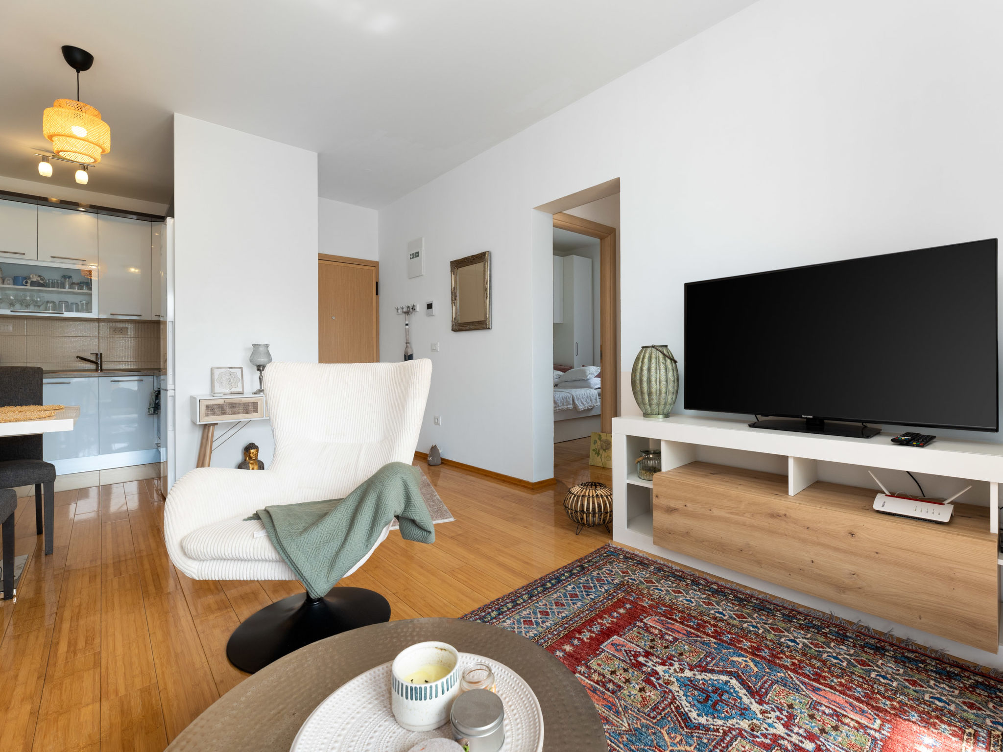 Sole - Modern appartement aan zee met zwembad, 1 km van strand Trogir - foto 10