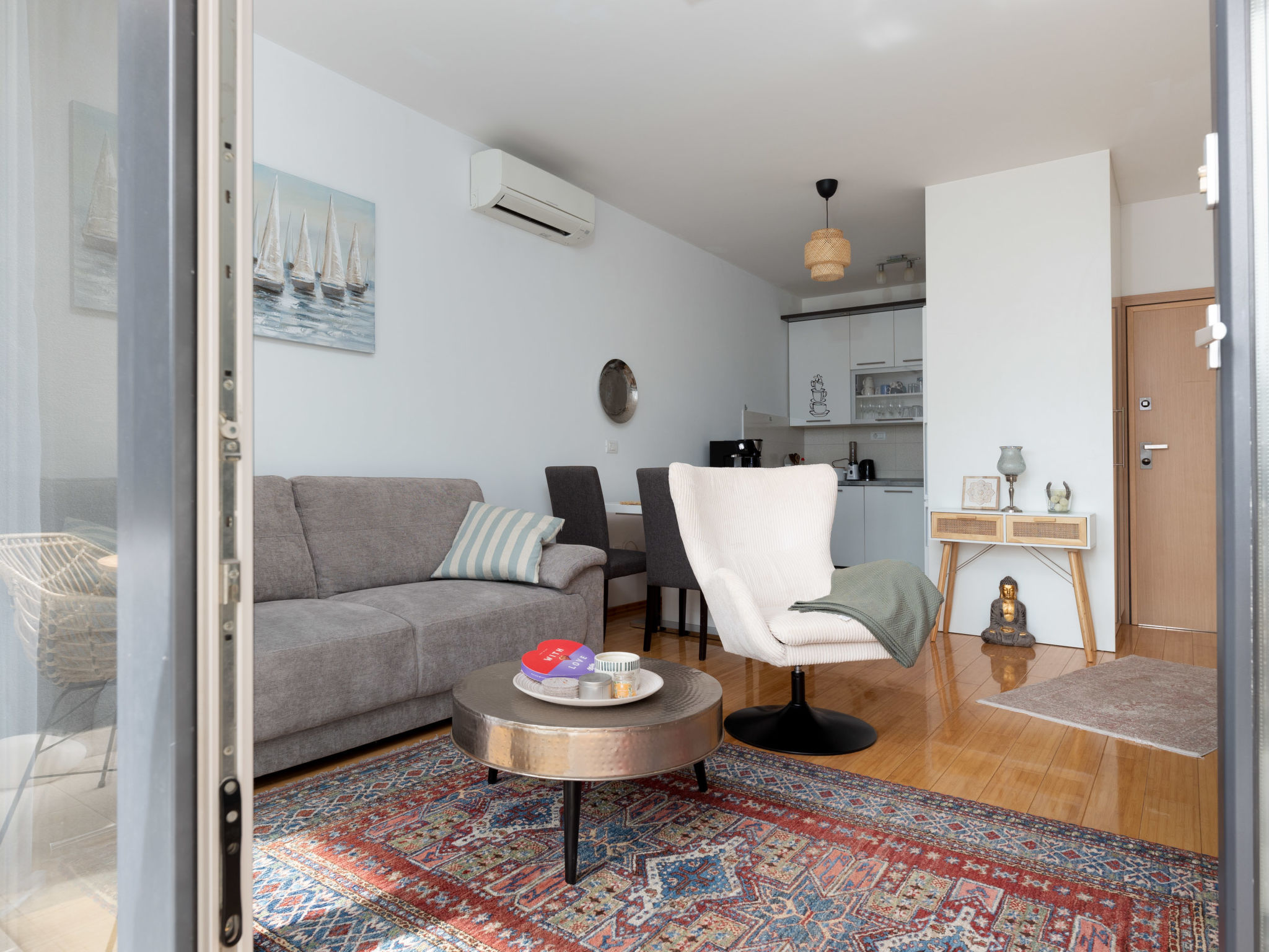 Sole - Modern appartement aan zee met zwembad, 1 km van strand Trogir - foto 4
