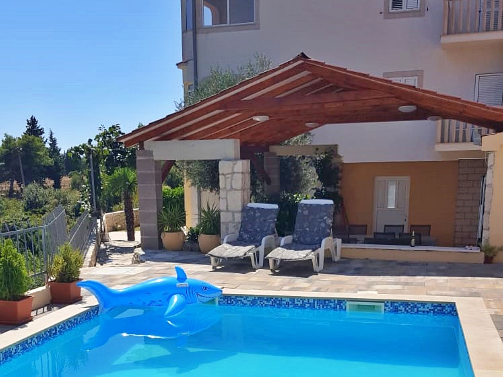 Vakantiehuis met privé zwembad in Trogir (Kroatië) voor 16 personen