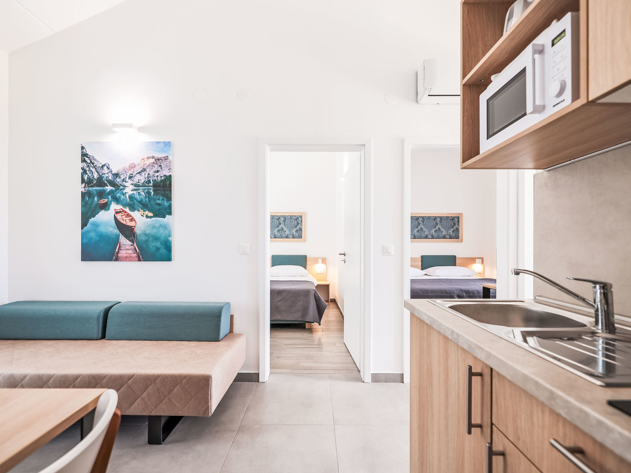 Kindvriendelijk appartement direct aan zee bij Trogir - foto 14