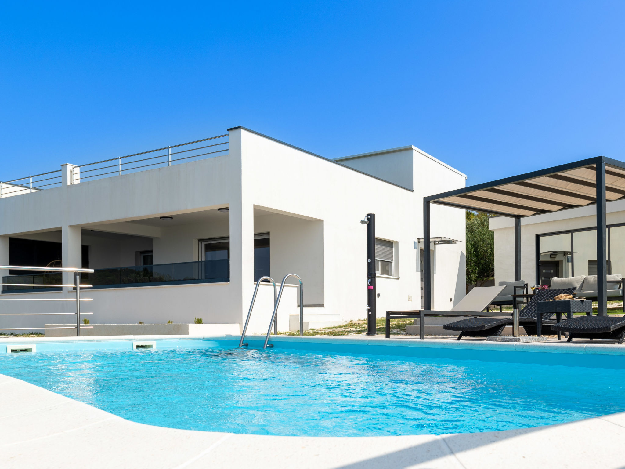 Vakantiehuis met privé zwembad in Trogir (Kroatië) voor 4 personen