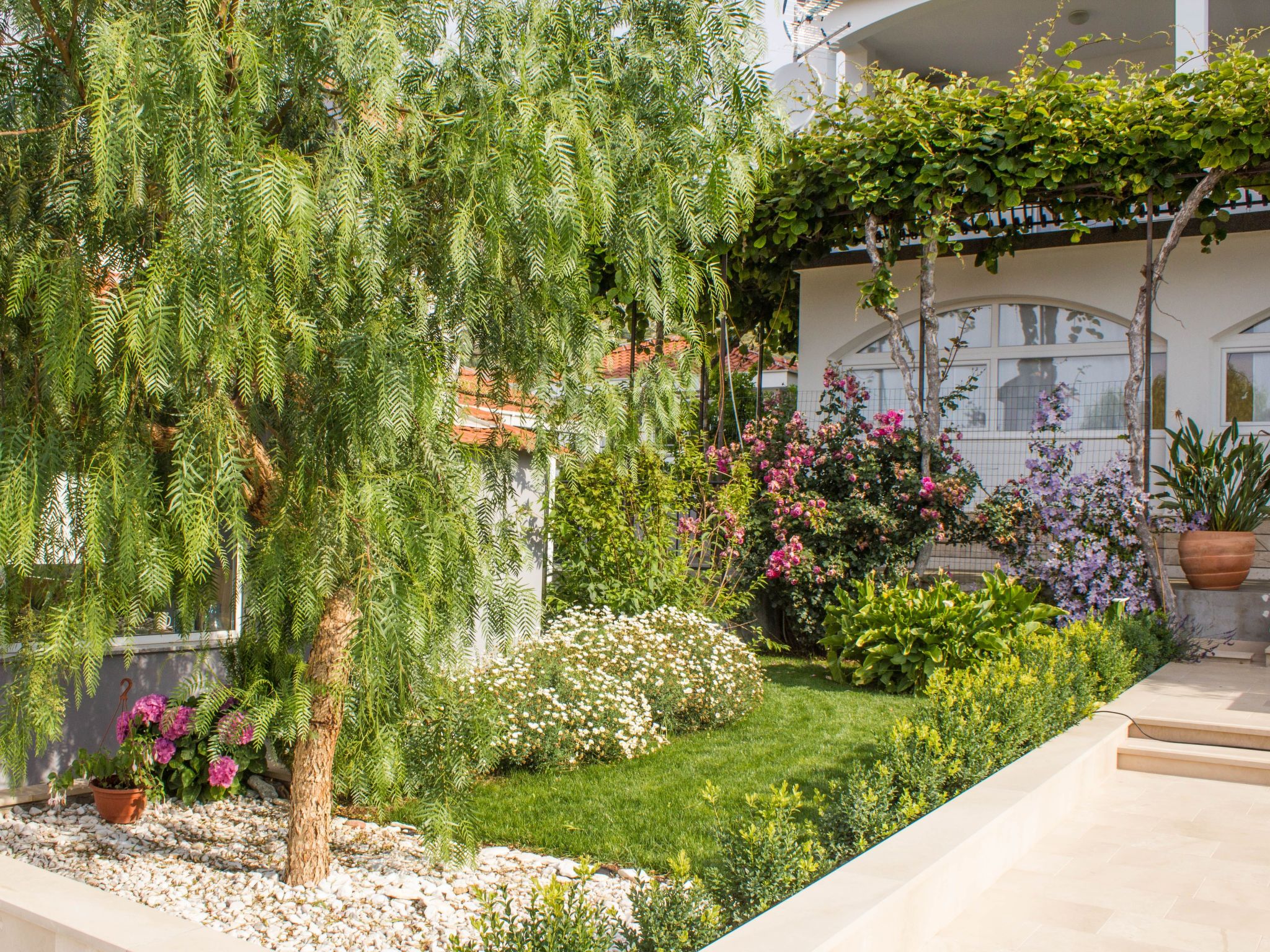 Appartement mit großem Balkon