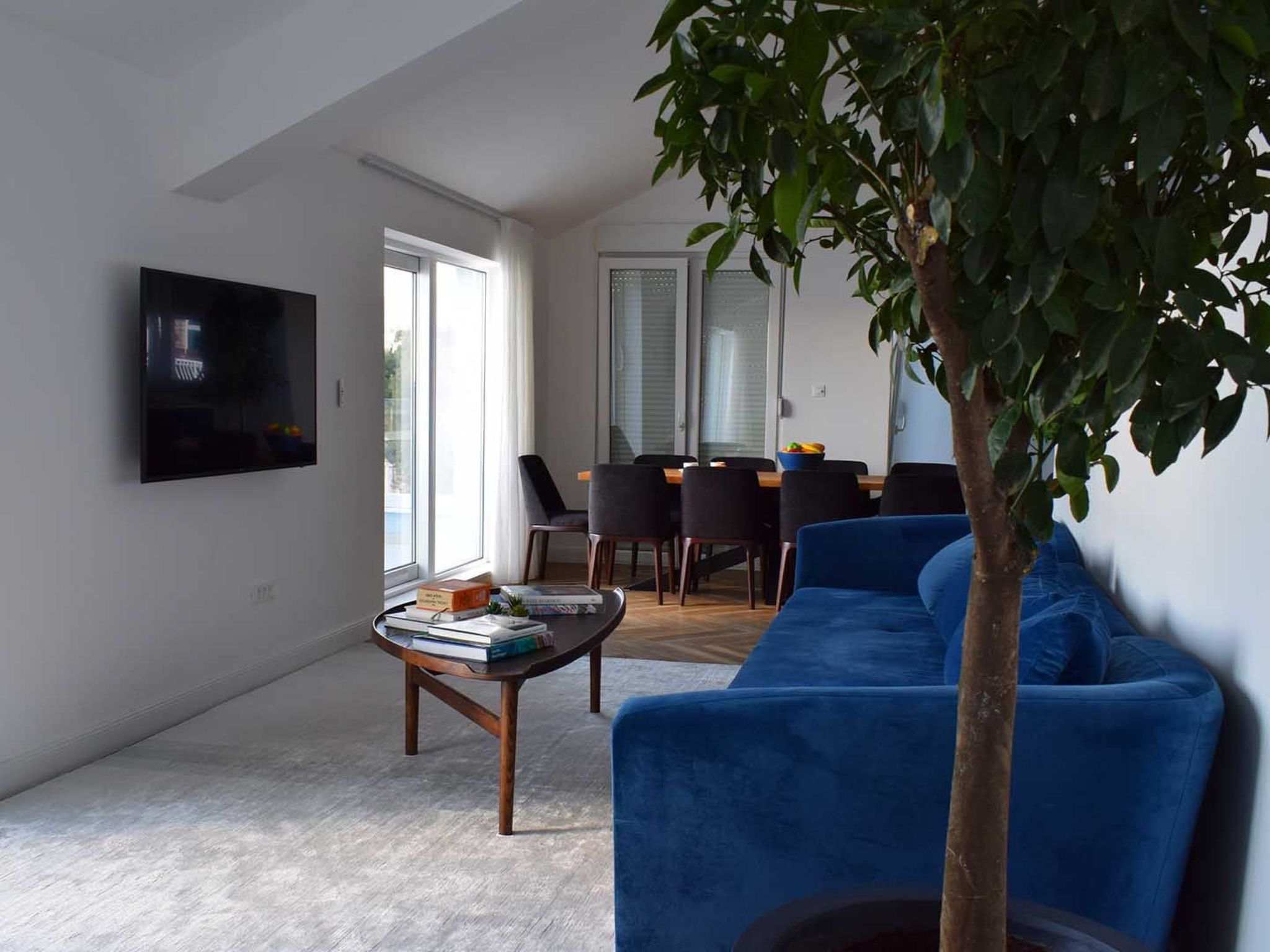 "White Sky" direkt am Strand-Binnen