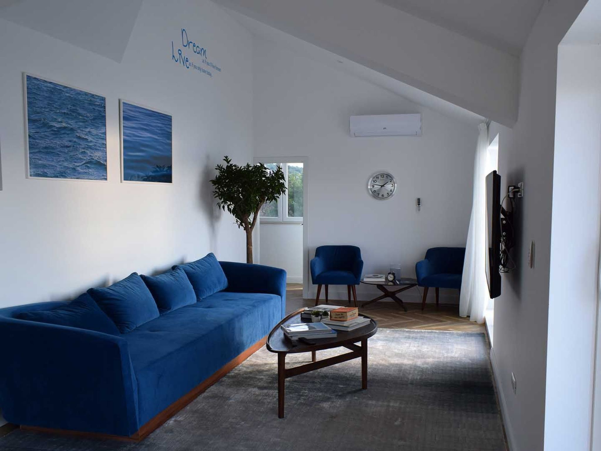 "White Sky" direkt am Strand-Binnen