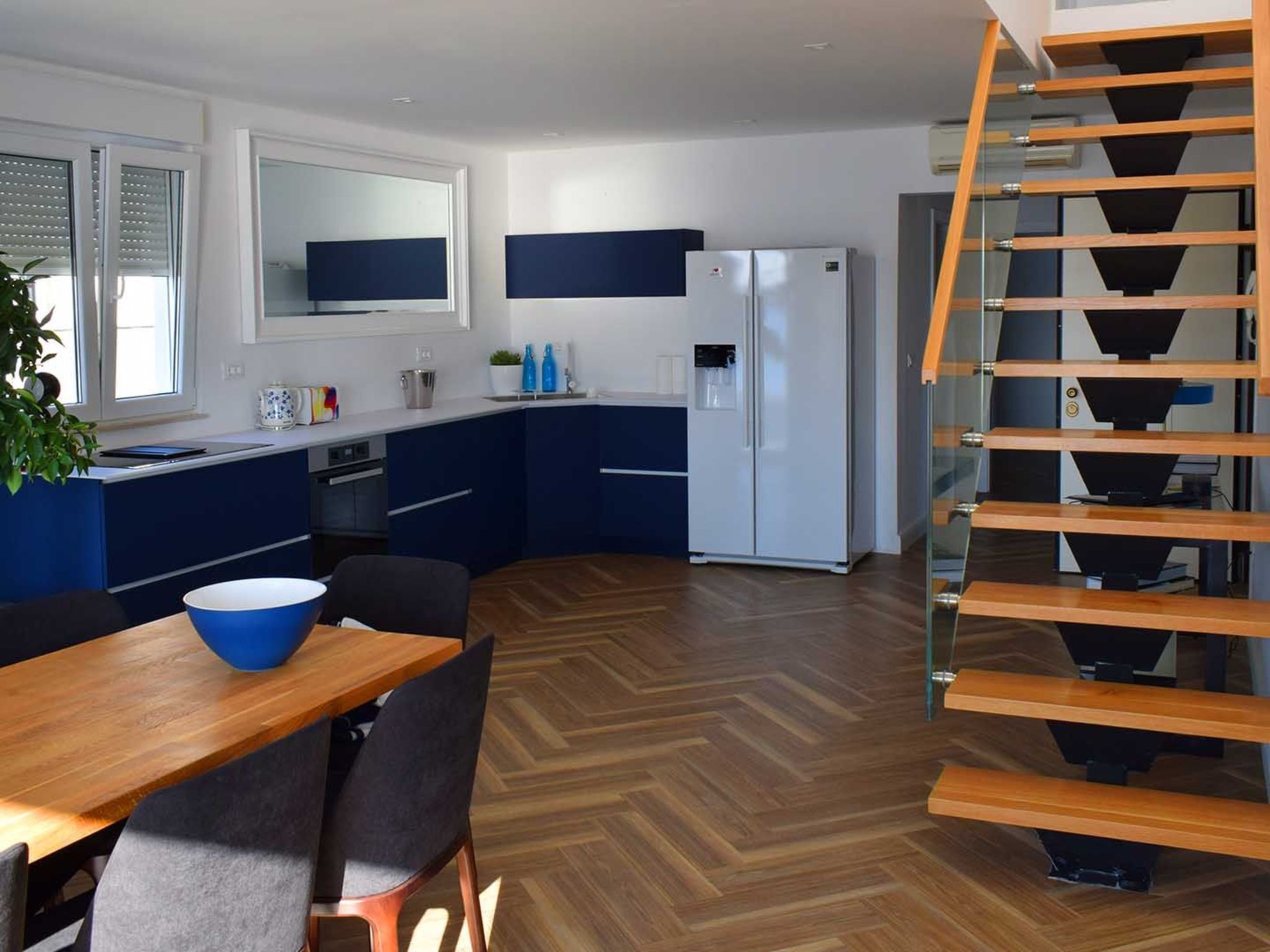 "White Sky" direkt am Strand-Binnen