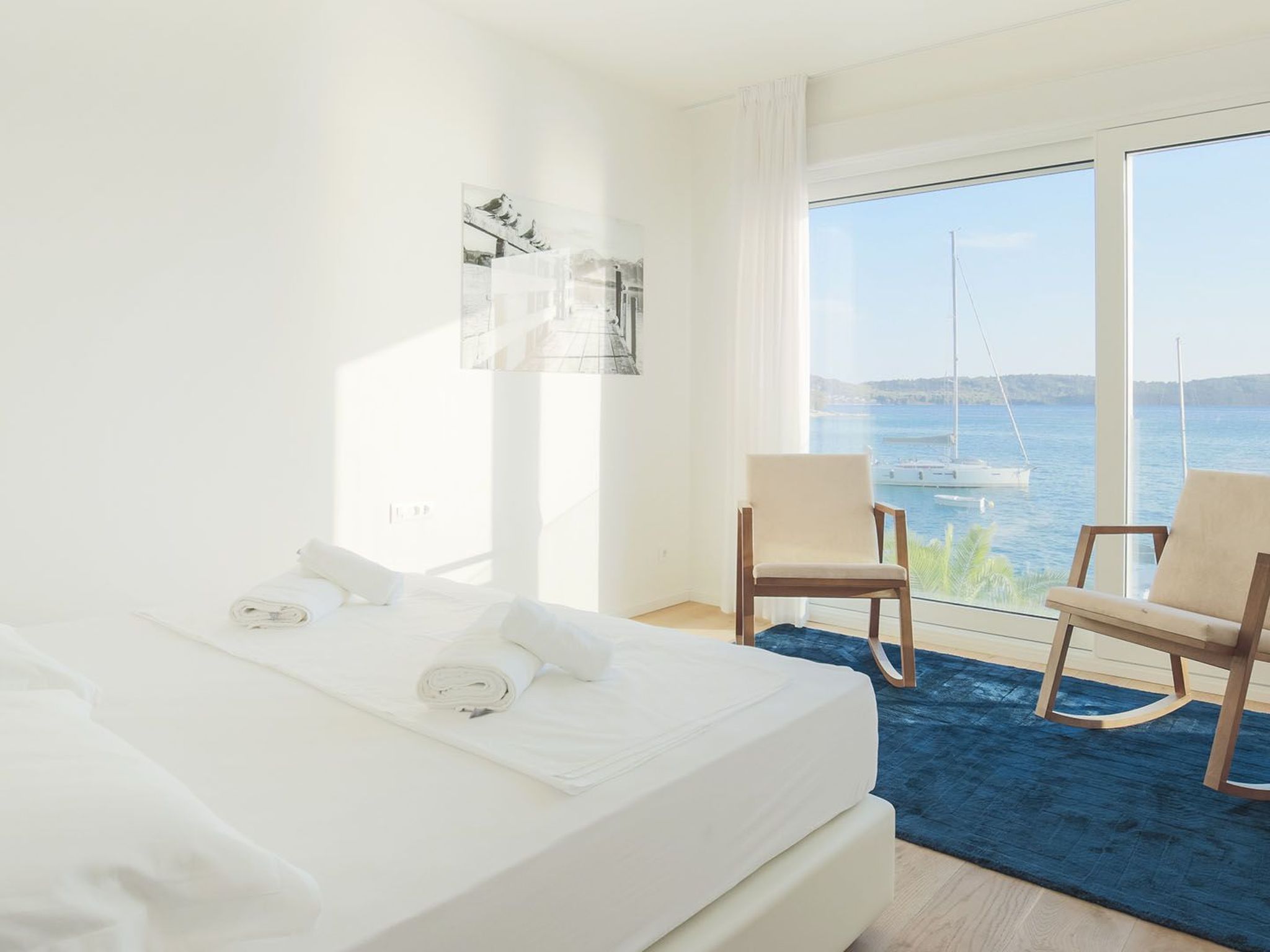 Luxuriöse Ferienvilla am Strand Luna Azzurra-Dedans