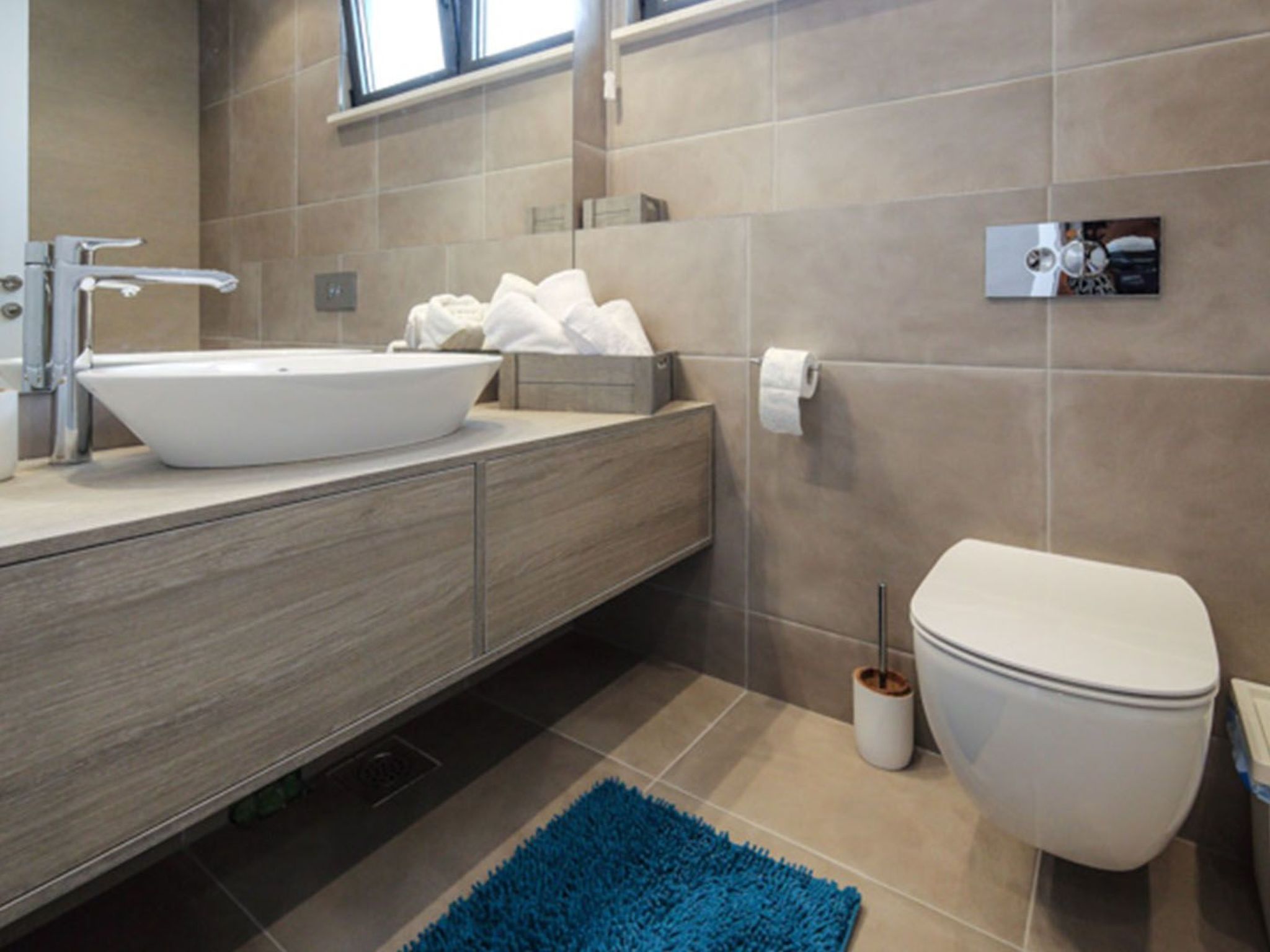 Luxusvilla Viola mit Pool, Sauna und Fitnessraum-Drinnen