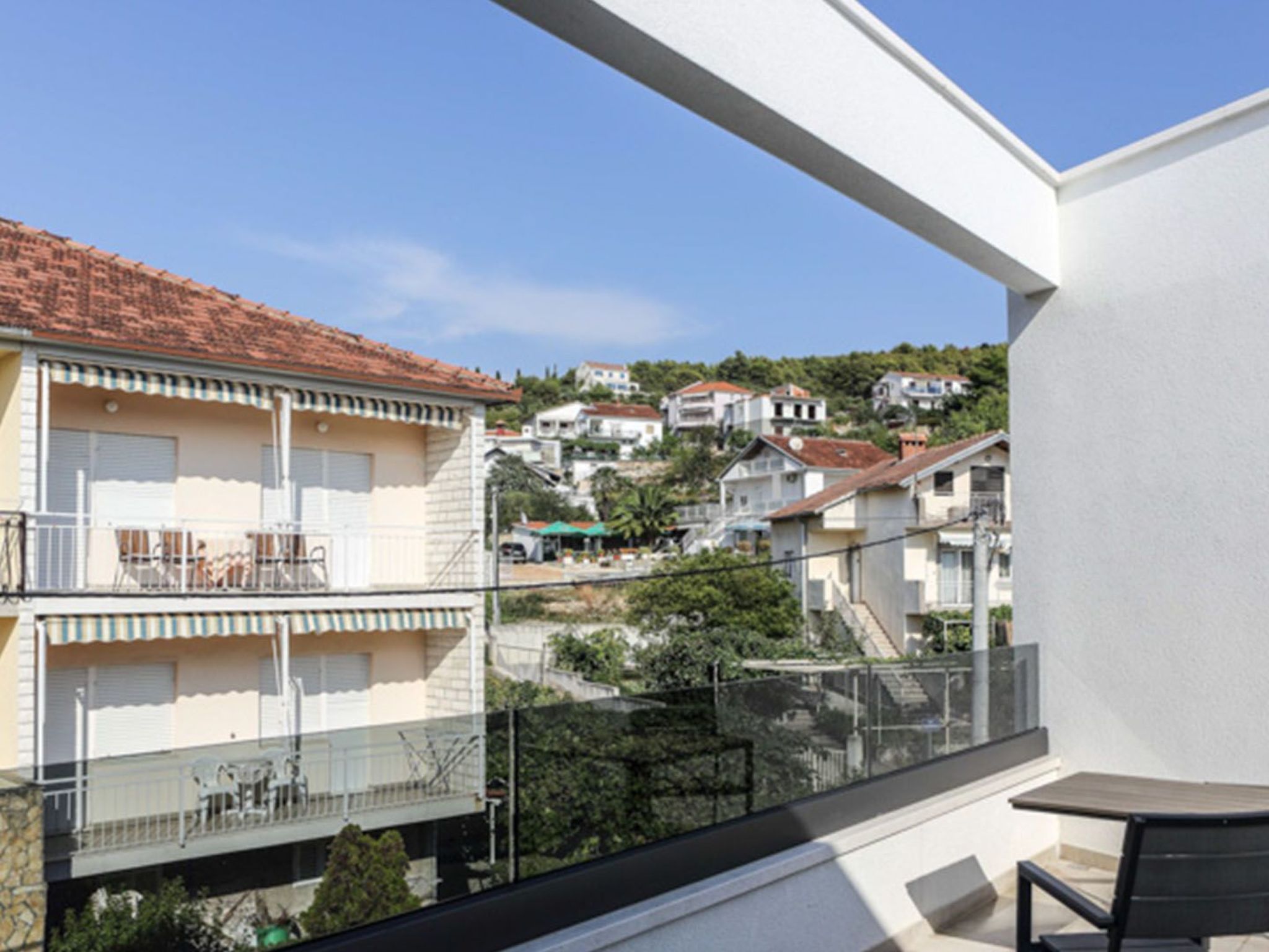 Luxusvilla Viola mit Pool, Sauna und Fitnessraum-Drinnen