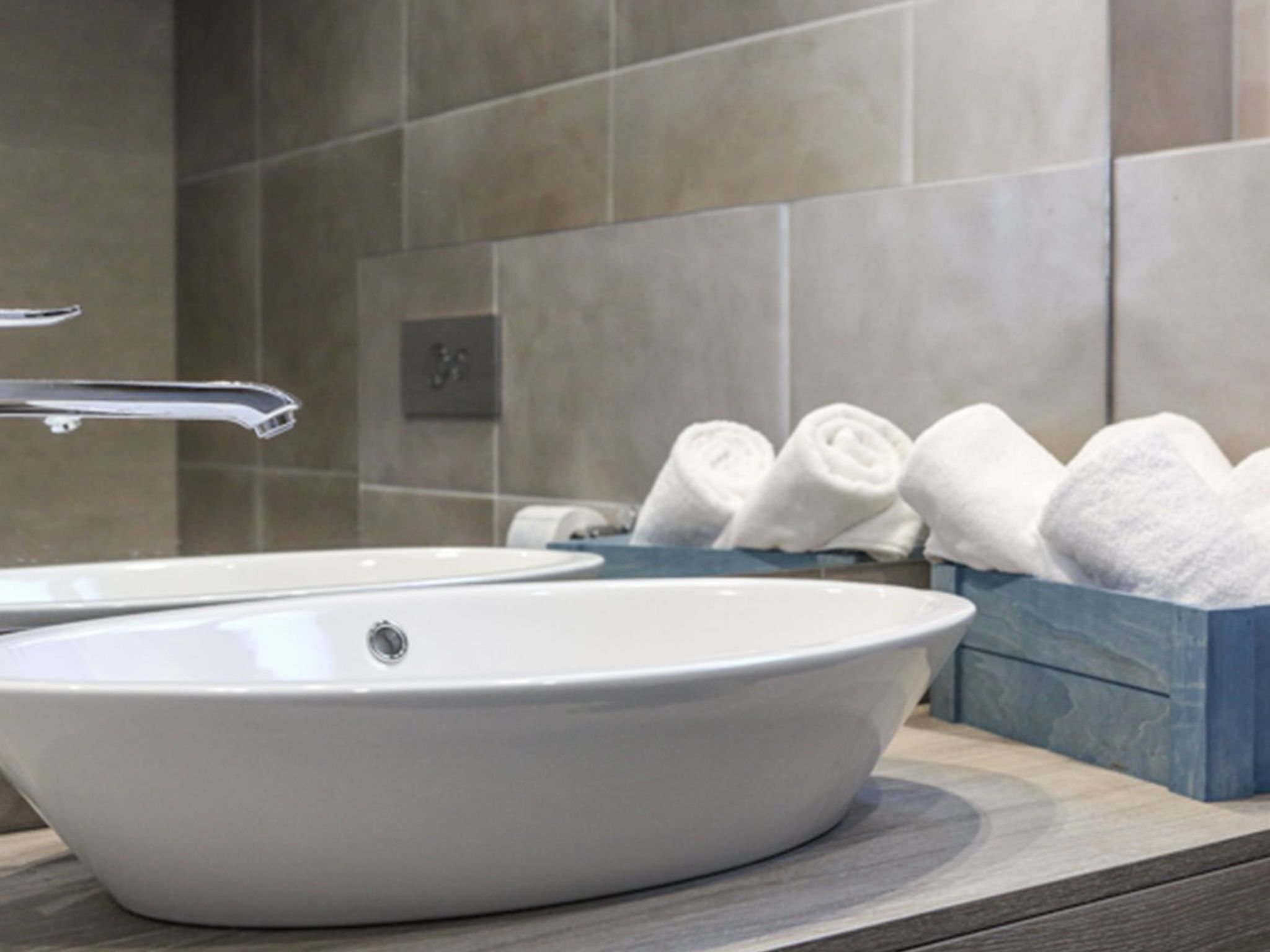 Luxusvilla Viola mit Pool, Sauna und Fitnessraum-Drinnen