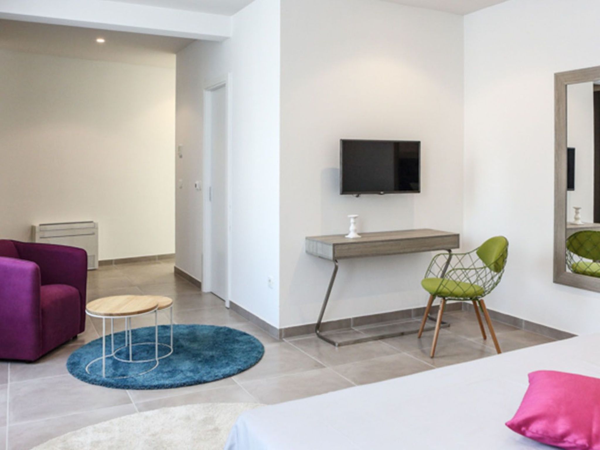 Luxusvilla Viola mit Pool, Sauna und Fitnessraum-Drinnen