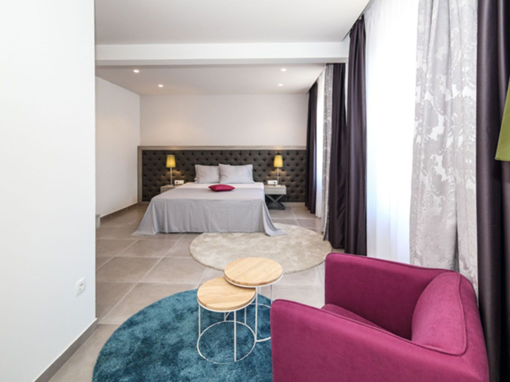 Luxusvilla Viola mit Pool, Sauna und Fitnessraum-Drinnen