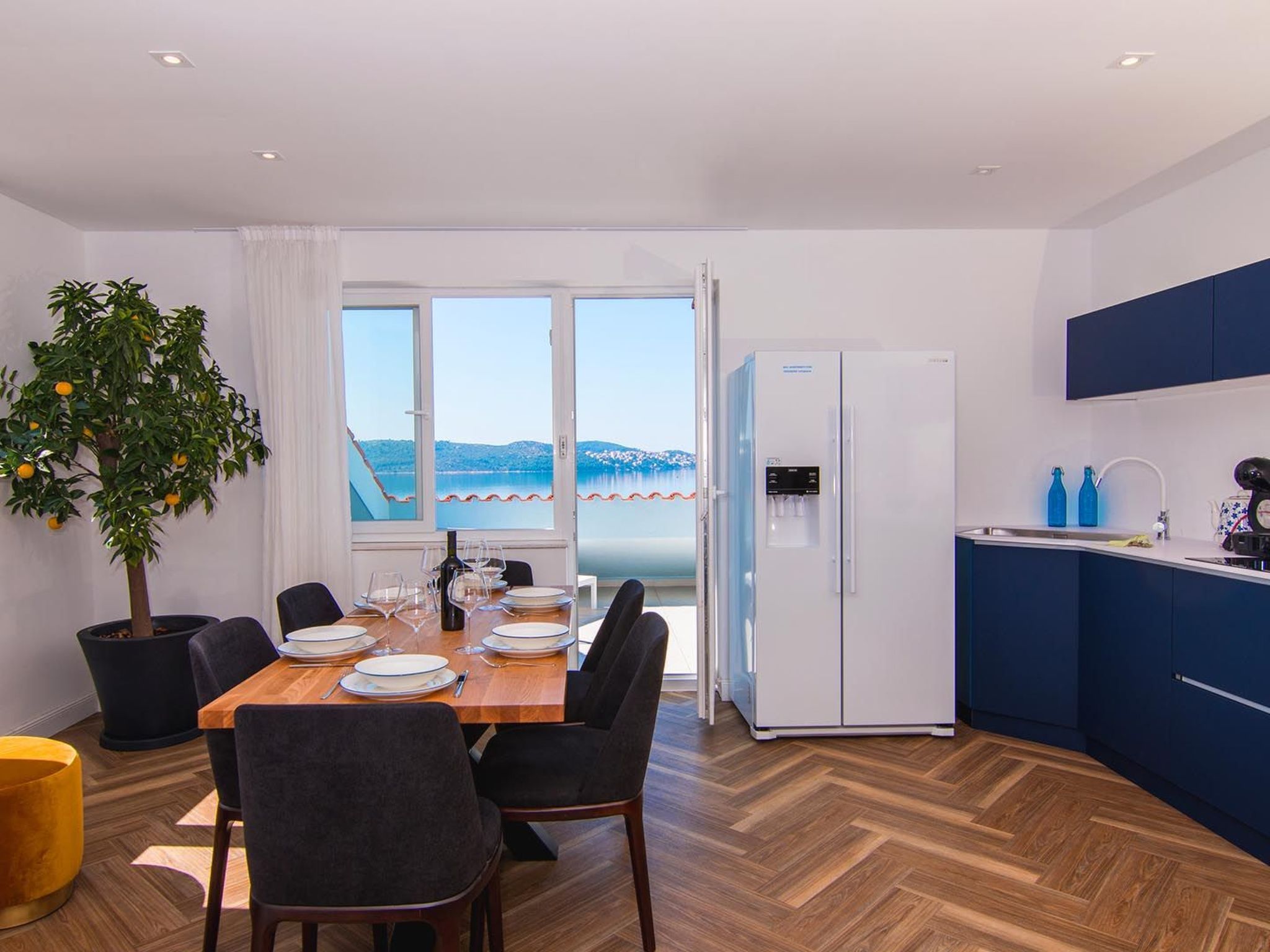 "Blue Sky" direkt am Strand