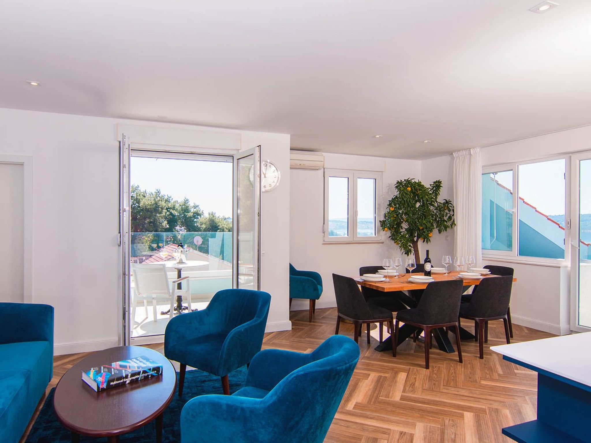 "Blue Sky" direkt am Strand