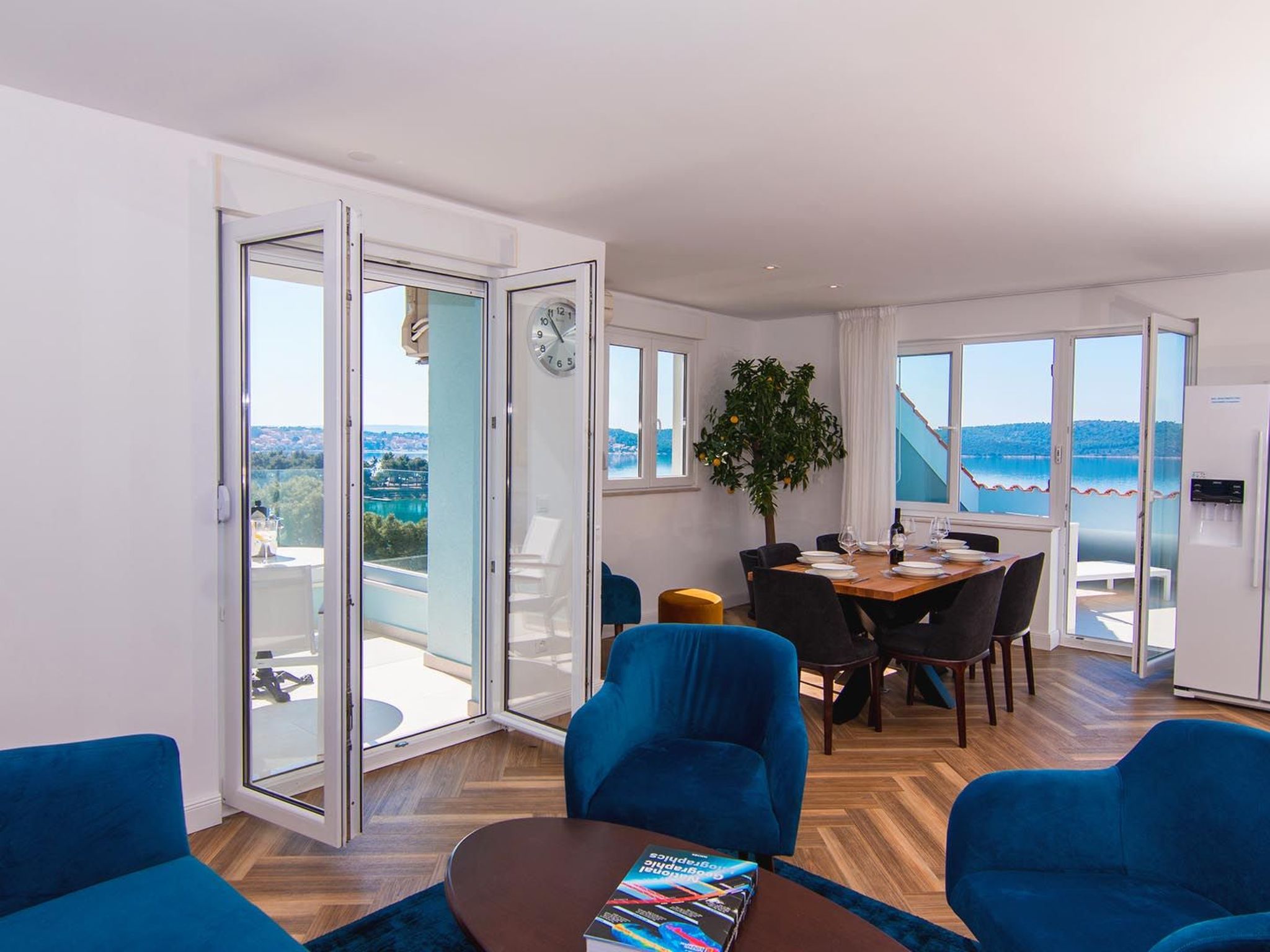 "Blue Sky" direkt am Strand-Dedans