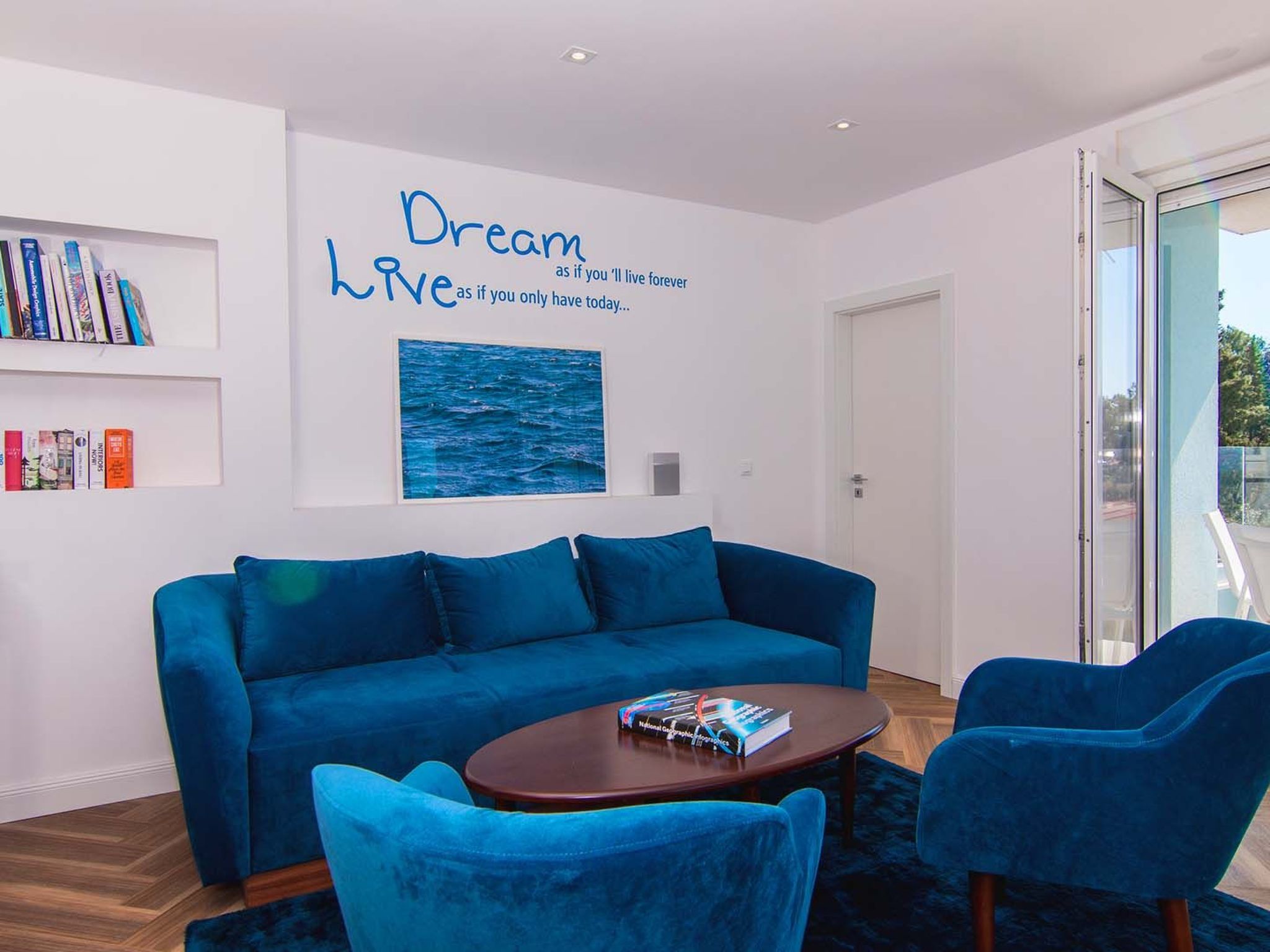 "Blue Sky" direkt am Strand-Dedans