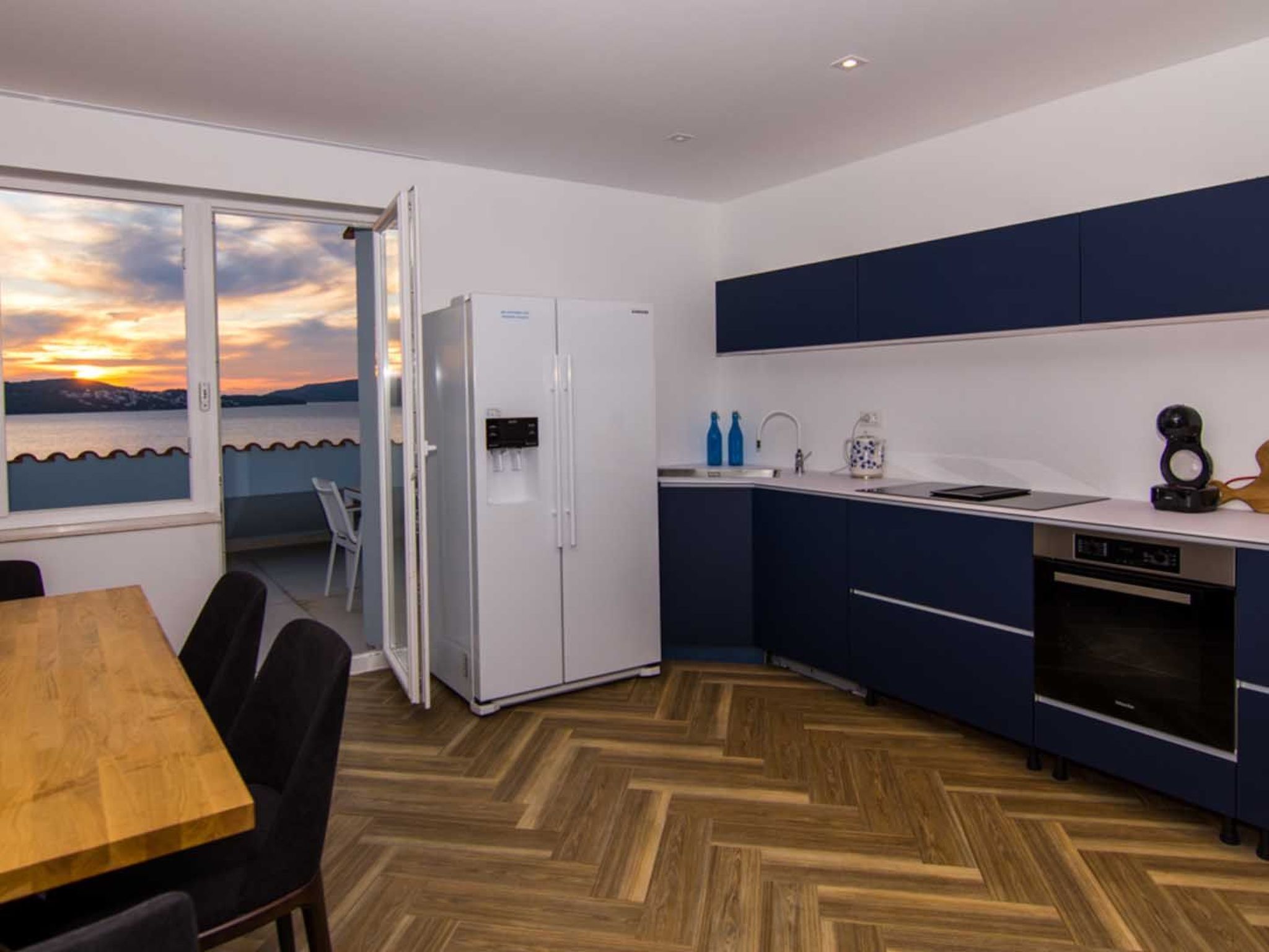 "Blue Sky" direkt am Strand-Dedans