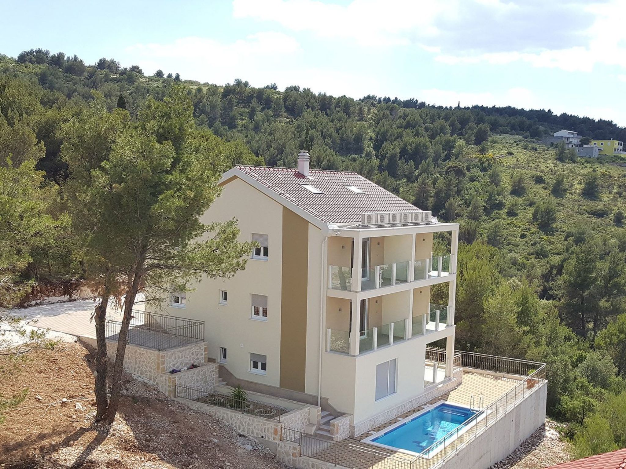 Luxuriöse Fünf-Sterne-Villa Magic-Outside