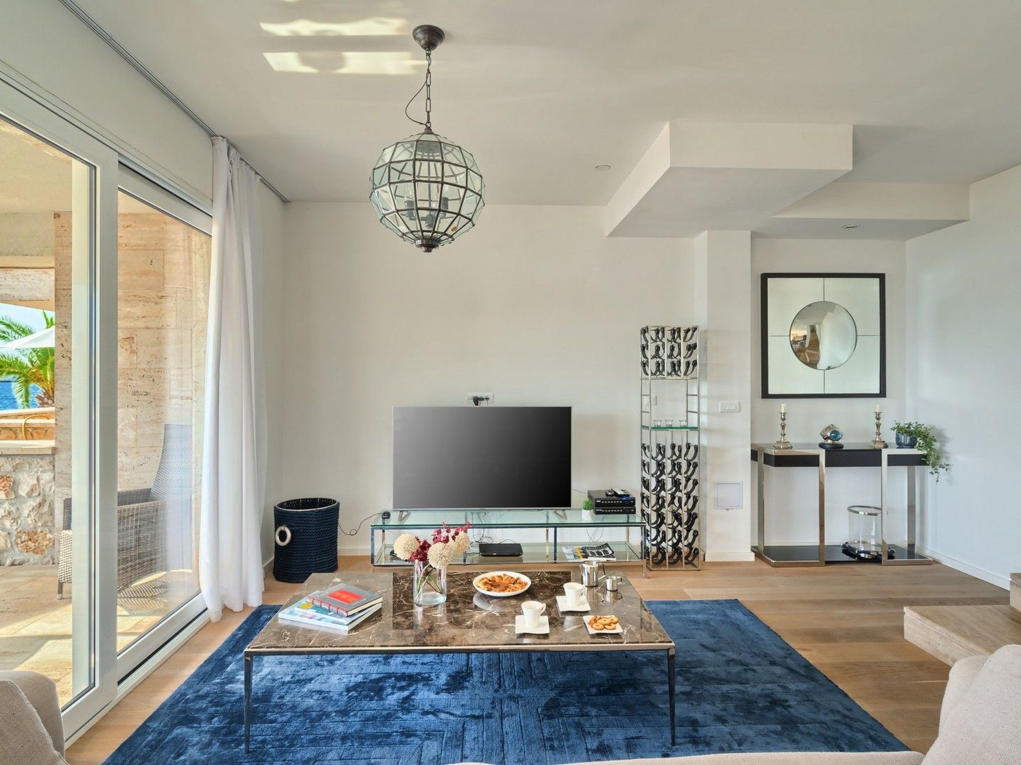 Luxuriöse Fünf-Sterne-Ferienvilla Astra Azzurra-Dedans