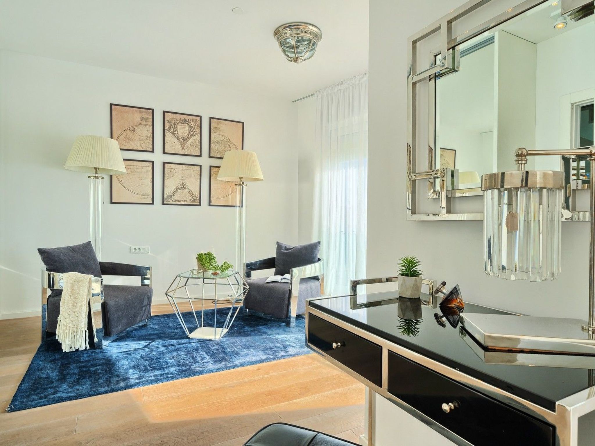 Luxuriöse Fünf-Sterne-Ferienvilla Astra Azzurra-Dedans