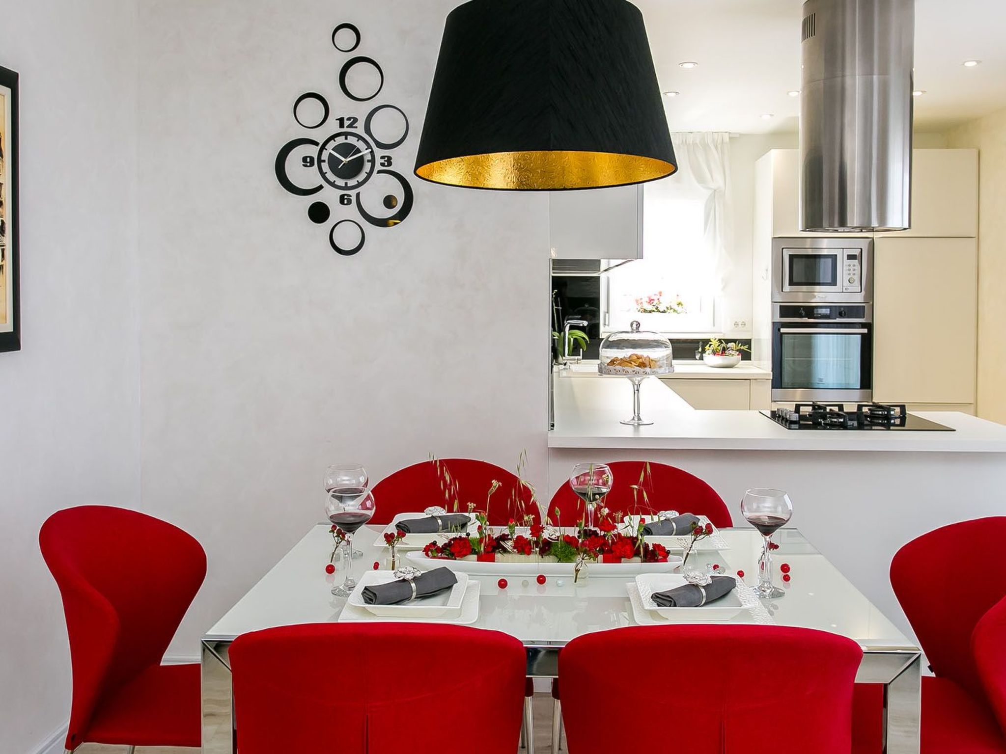 Wohnung "Irena III" mit Blick auf das Wasser-Drinnen