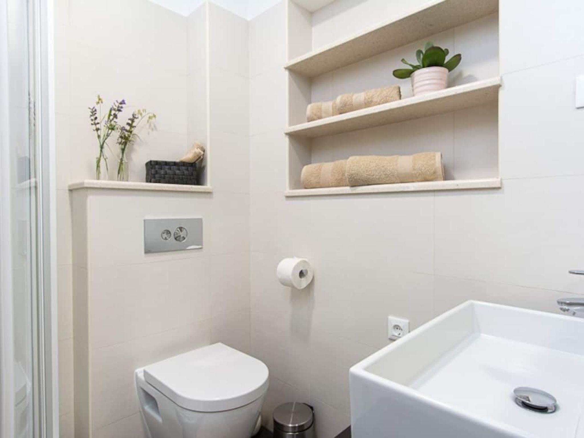 Wohnung "Irena III" mit Blick auf das Wasser-Drinnen