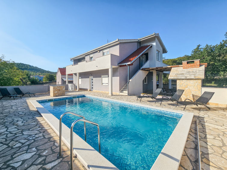 Vakantiehuis met privé zwembad in Trogir (Kroatië) voor 6 personen