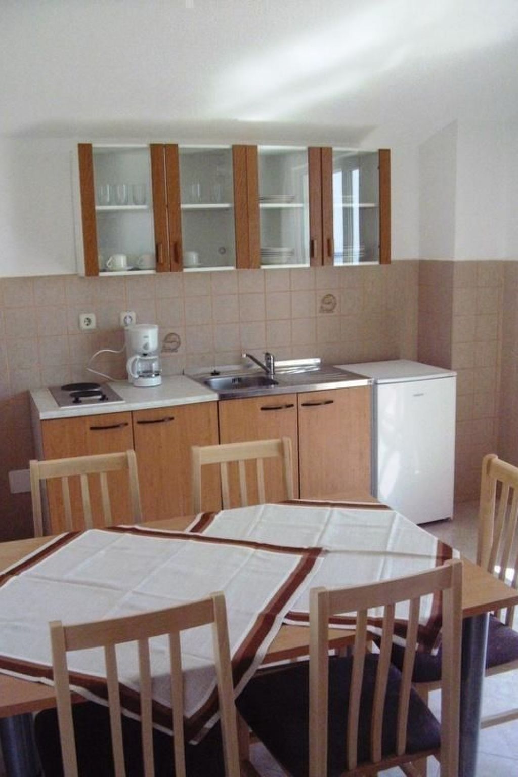 Wohnung in Seget Vranjica mit Terrasse und Grill-Inside