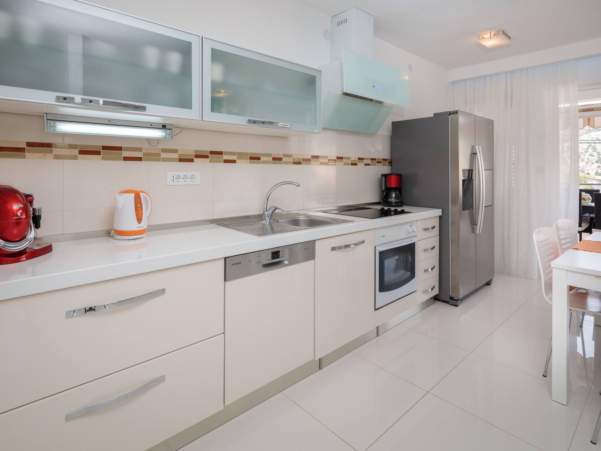 "Villa Silvio" mit Blick auf das Wasser