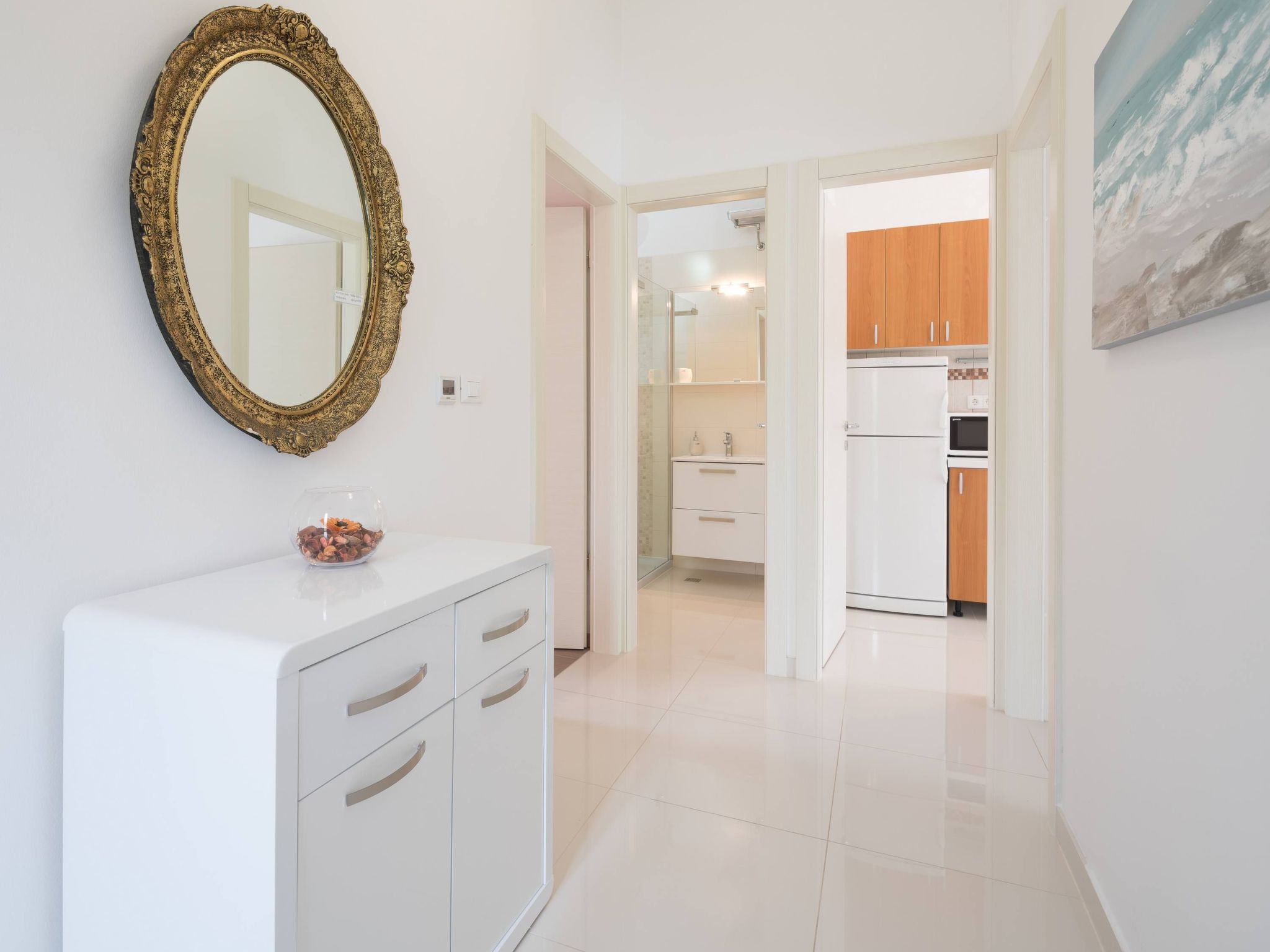 "Villa Silvio" mit Blick auf das Wasser-Inside