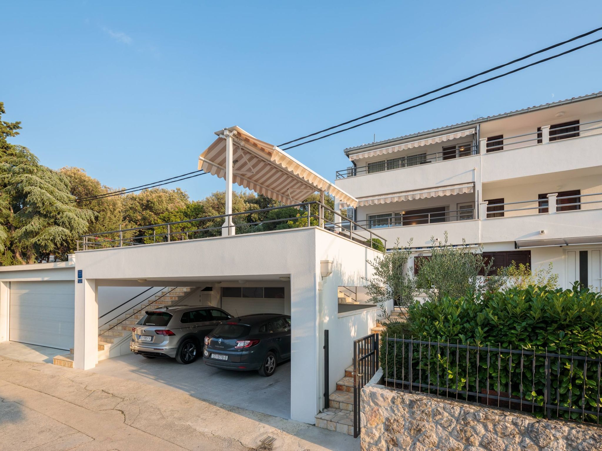 "Villa Silvio" mit Blick auf das Wasser-Outside