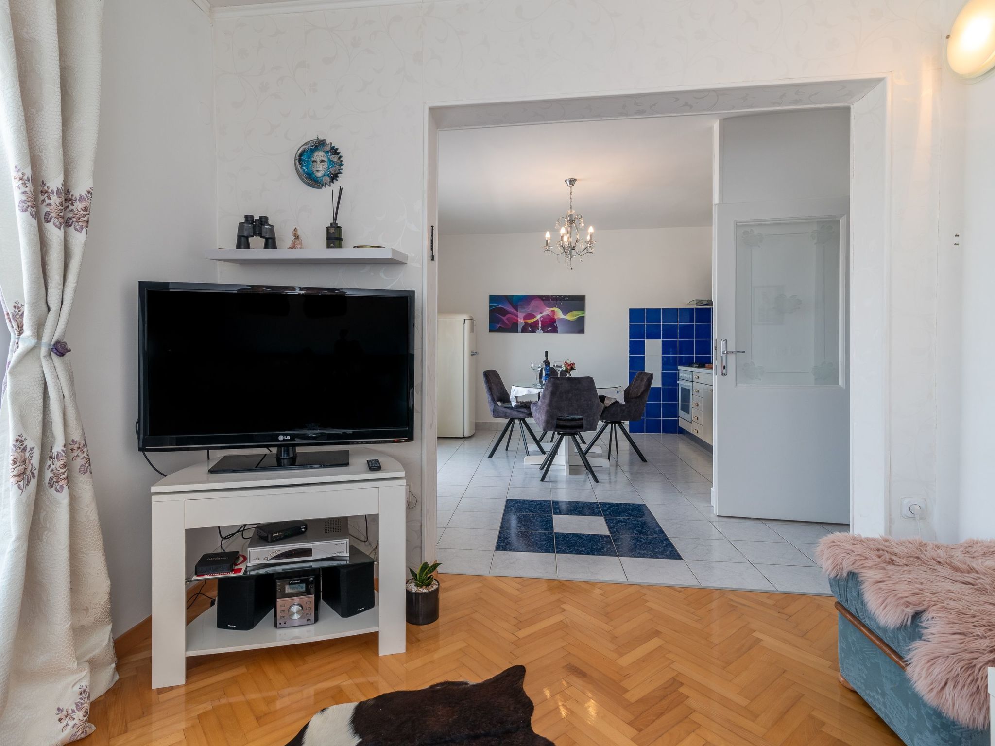 Geräumige Ferienwohnung mit Meerblick-Binnen