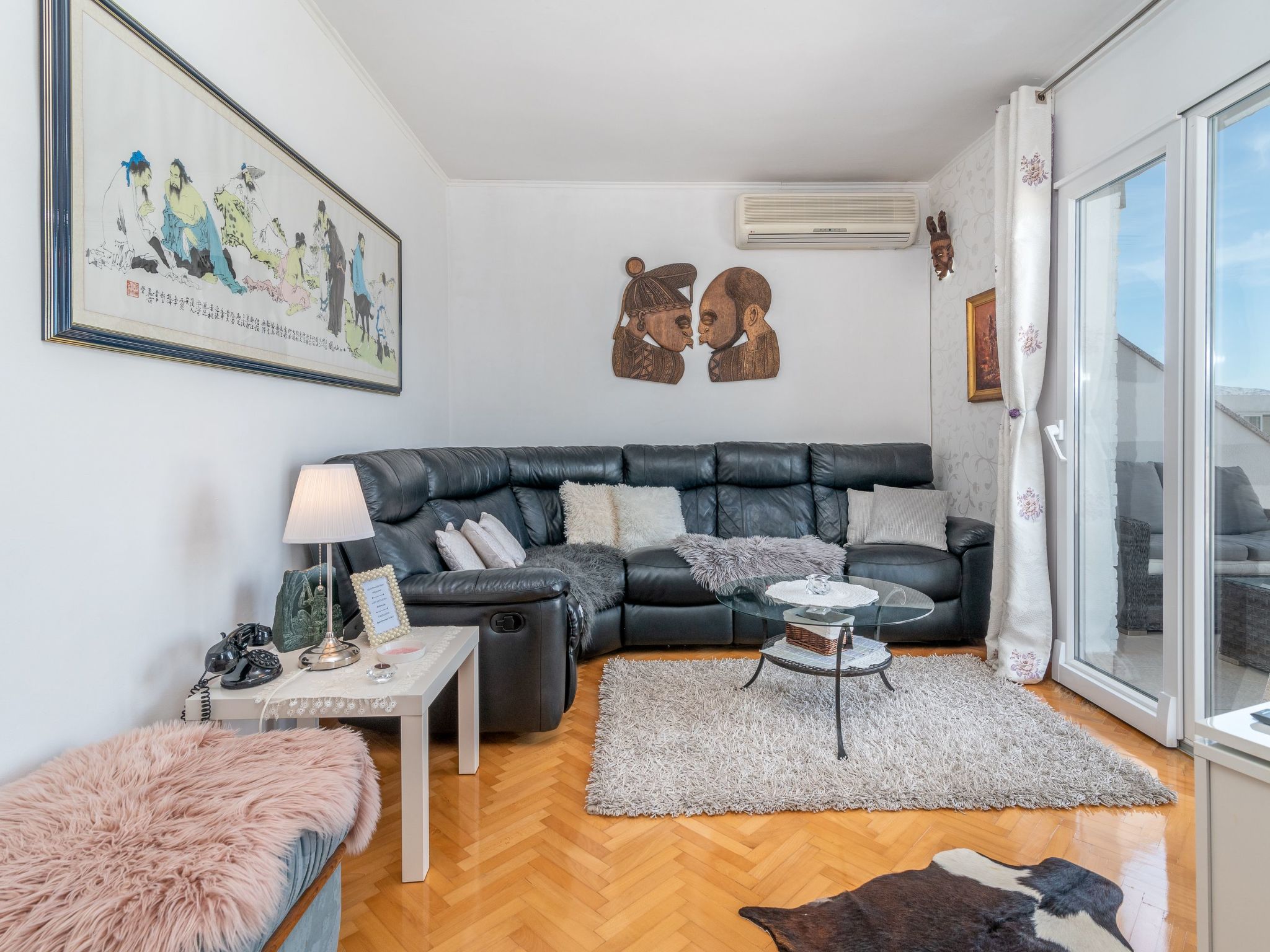 Geräumige Ferienwohnung mit Meerblick-Binnen