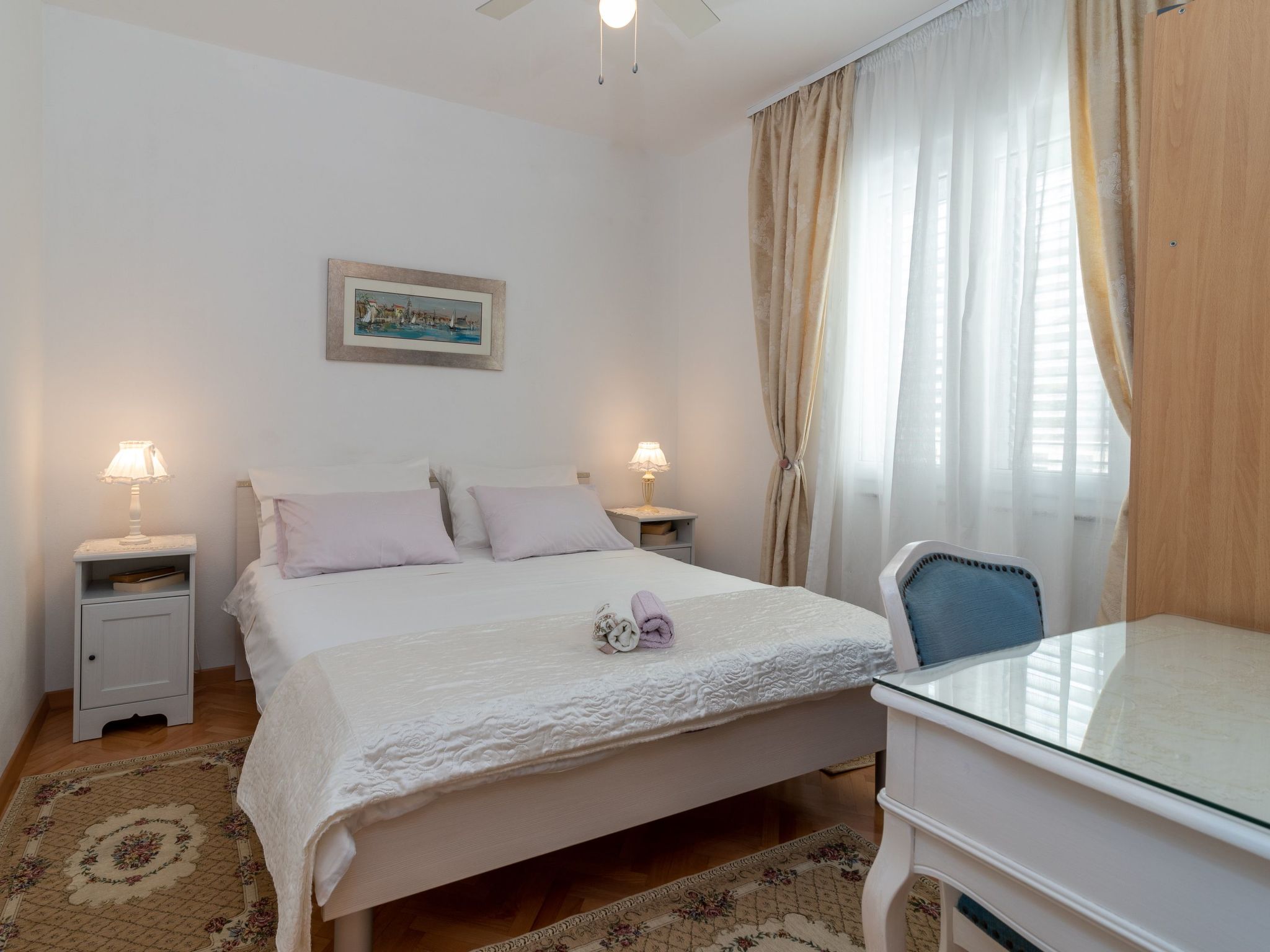 Geräumige Ferienwohnung mit Meerblick-Binnen