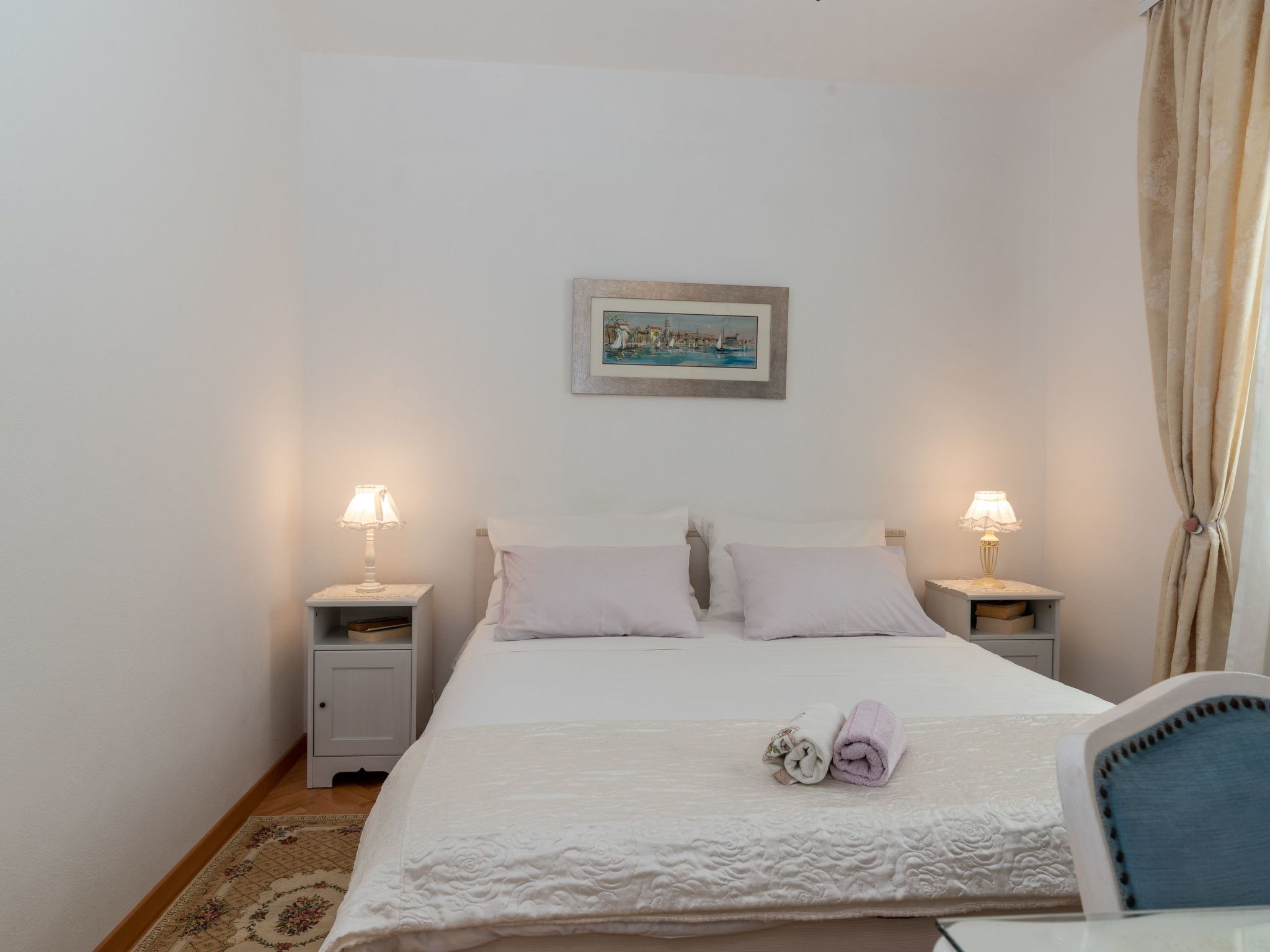 Geräumige Ferienwohnung mit Meerblick-Binnen