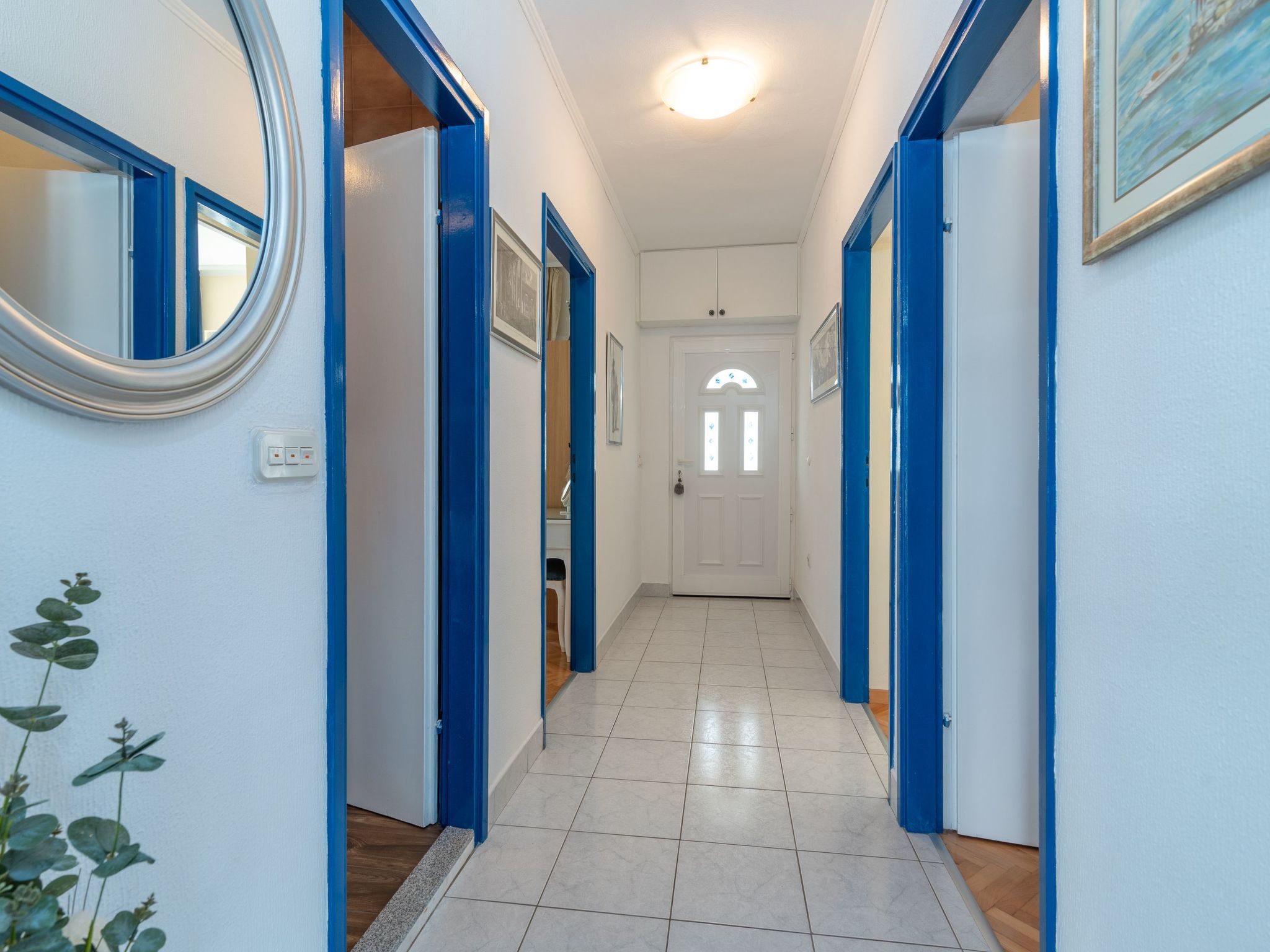 Geräumige Ferienwohnung mit Meerblick-Binnen