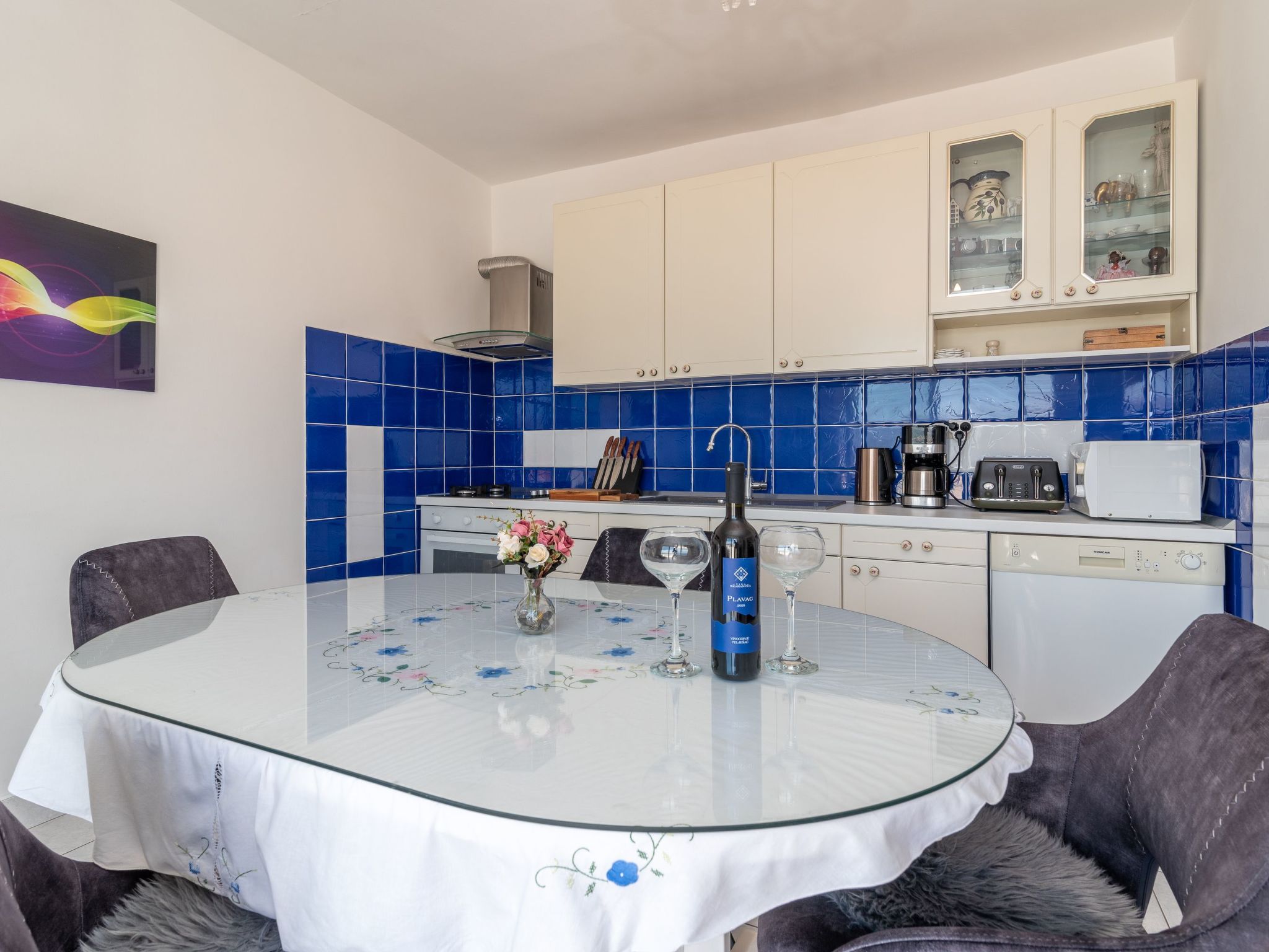 Geräumige Ferienwohnung mit Meerblick-Binnen