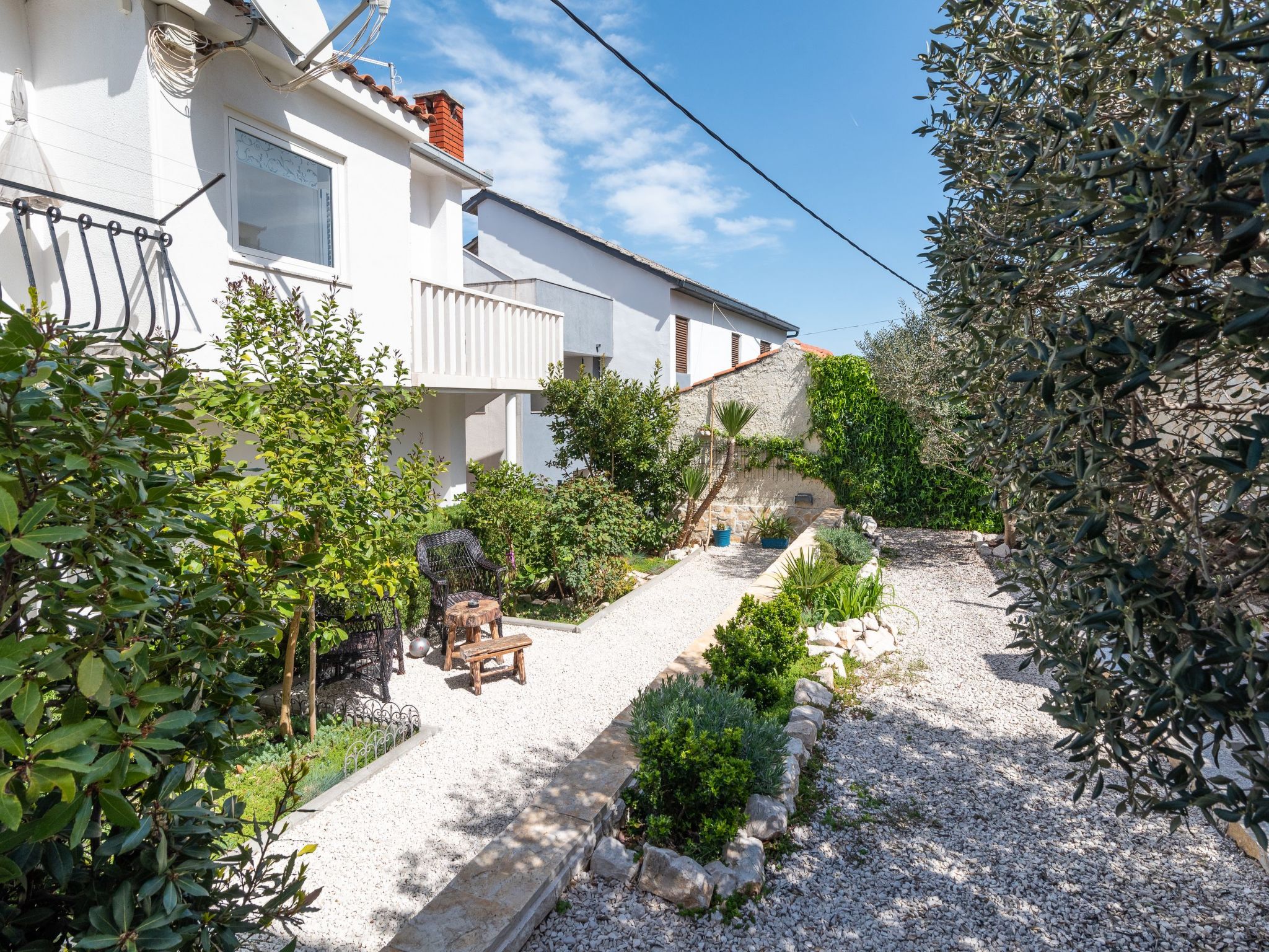 Geräumige Ferienwohnung mit Meerblick-Binnen
