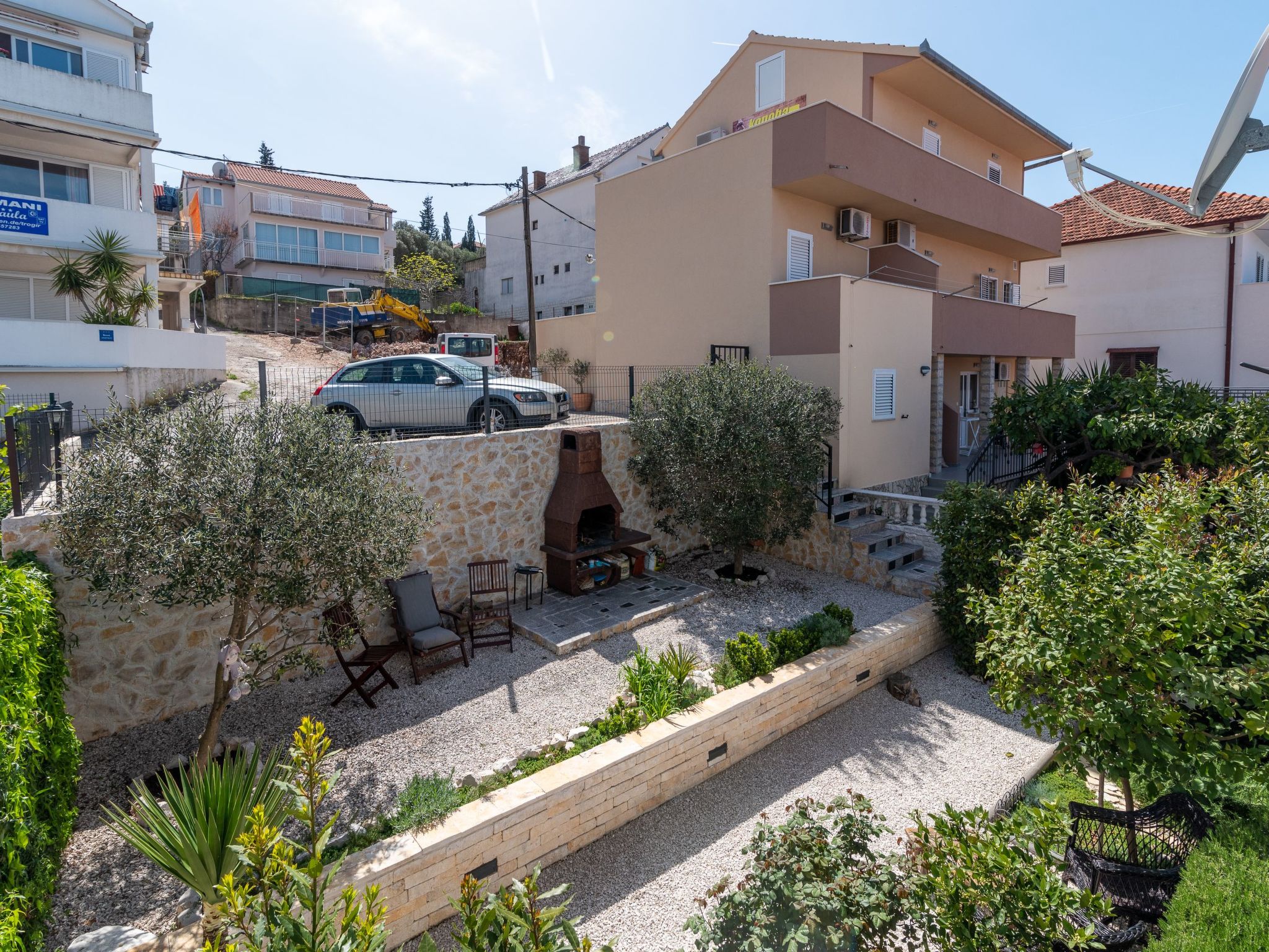 Geräumige Ferienwohnung mit Meerblick-Binnen