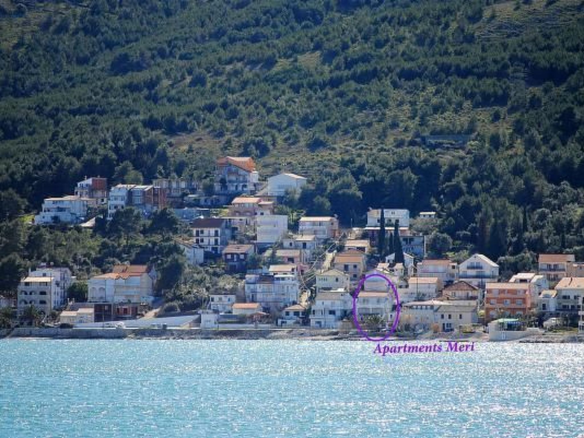 Geräumige Ferienwohnung mit Meerblick-Binnen