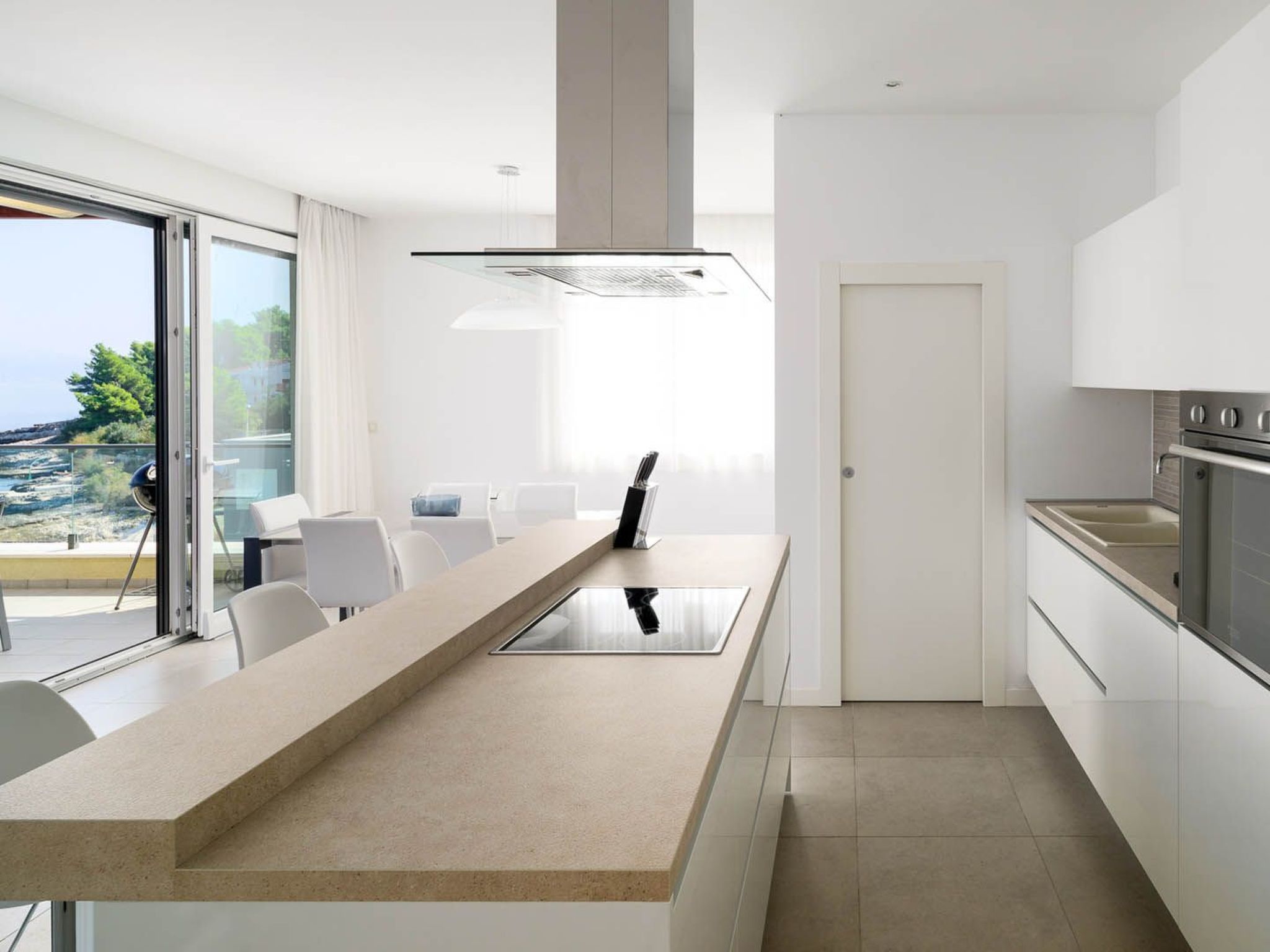 Appartement "Golden B2" mit Blick auf das Wasser