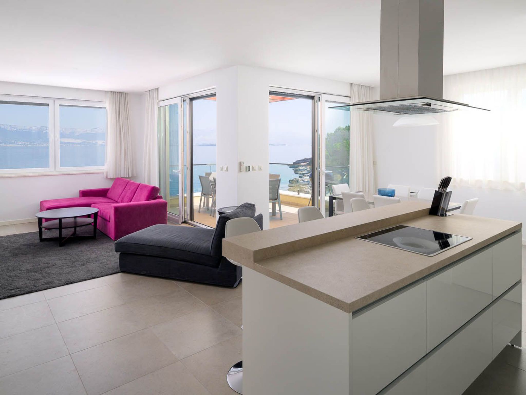 Appartement "Golden B2" mit Blick auf das Wasser-Dedans