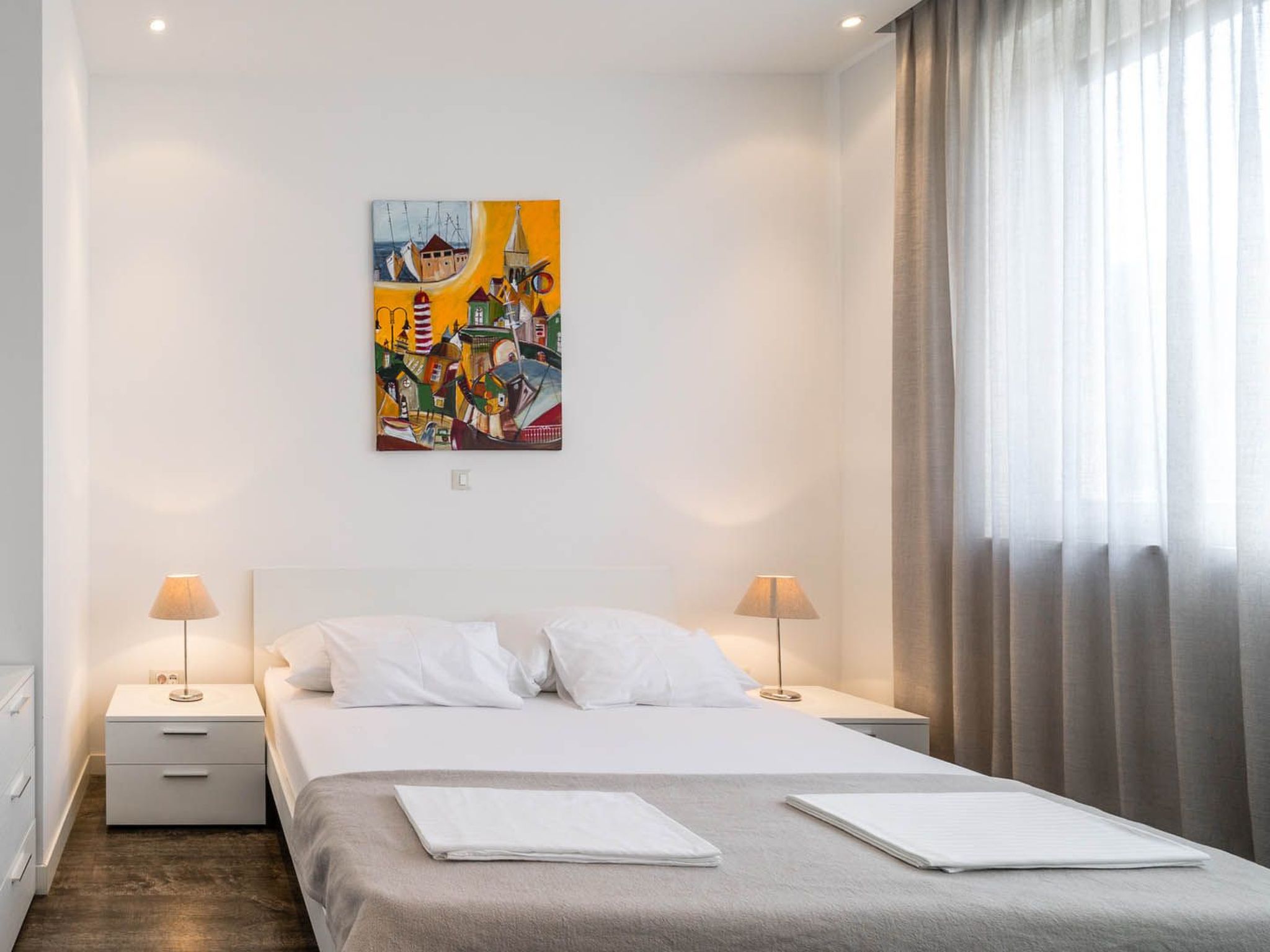 Appartement "Golden B2" mit Blick auf das Wasser-Dedans