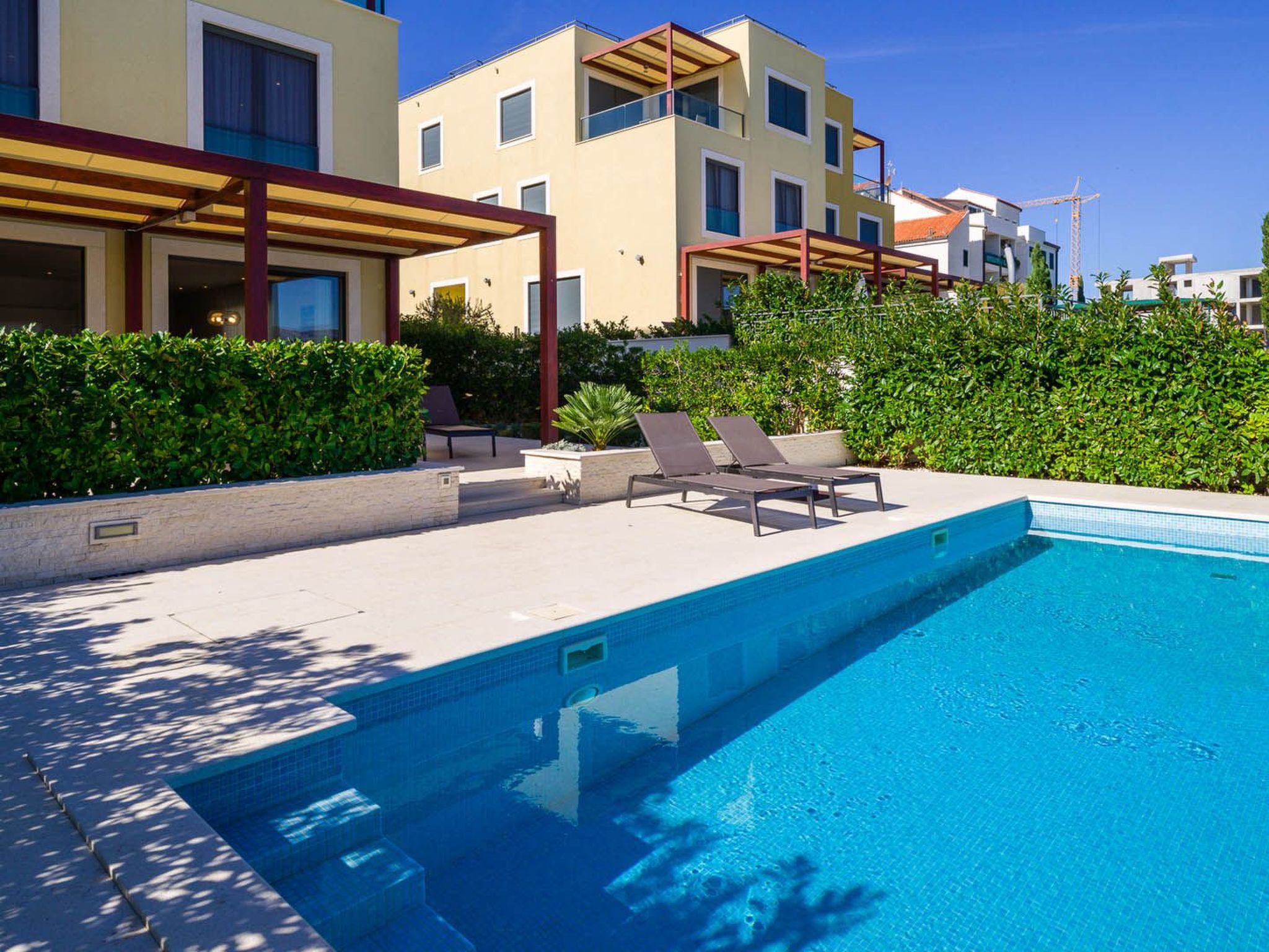 Vakantiehuis met privé zwembad in Trogir/Slatine (Kroatië) voor 6 personen