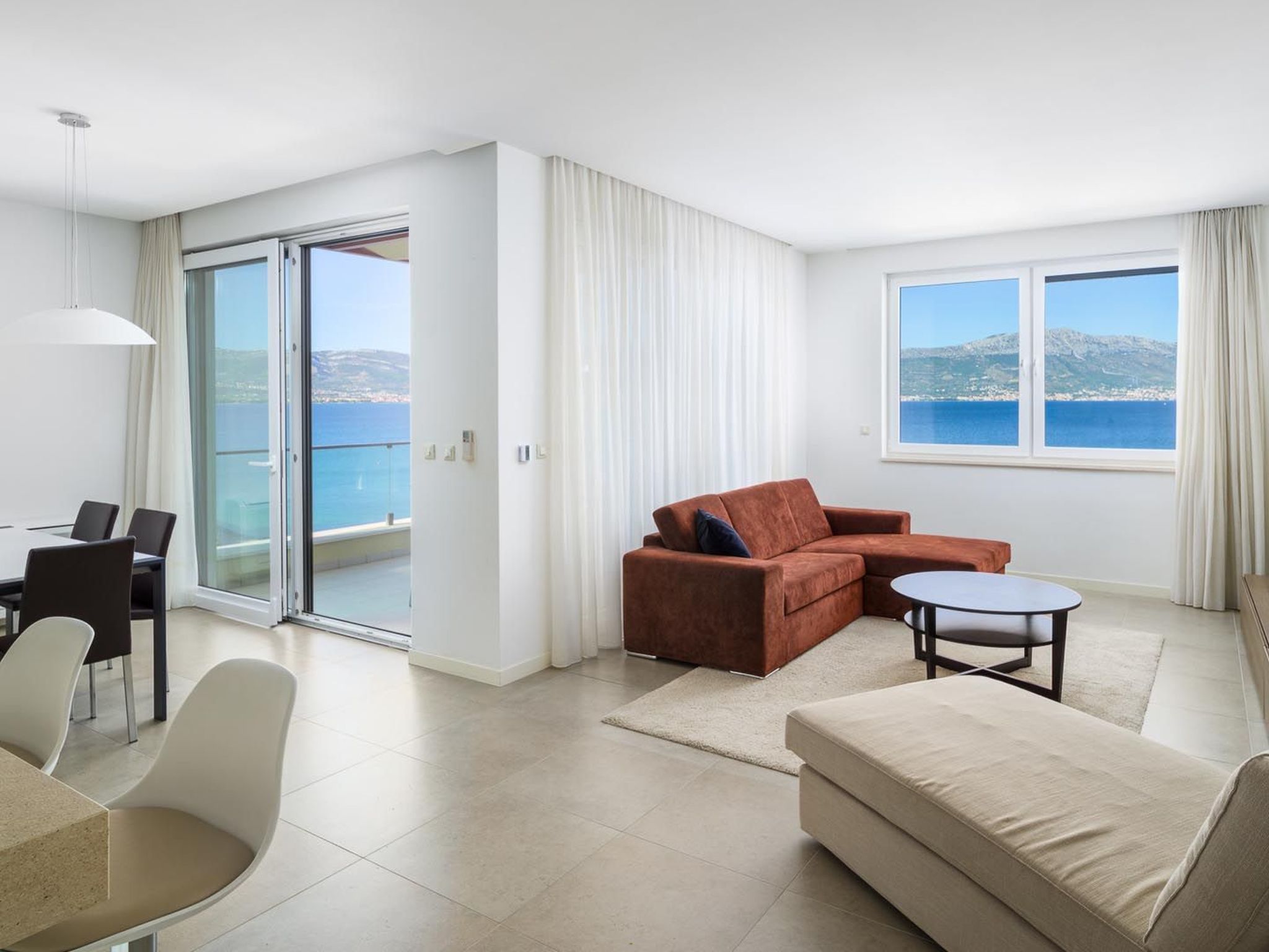 Appartement "Golden C2" mit Blick auf das Wasser